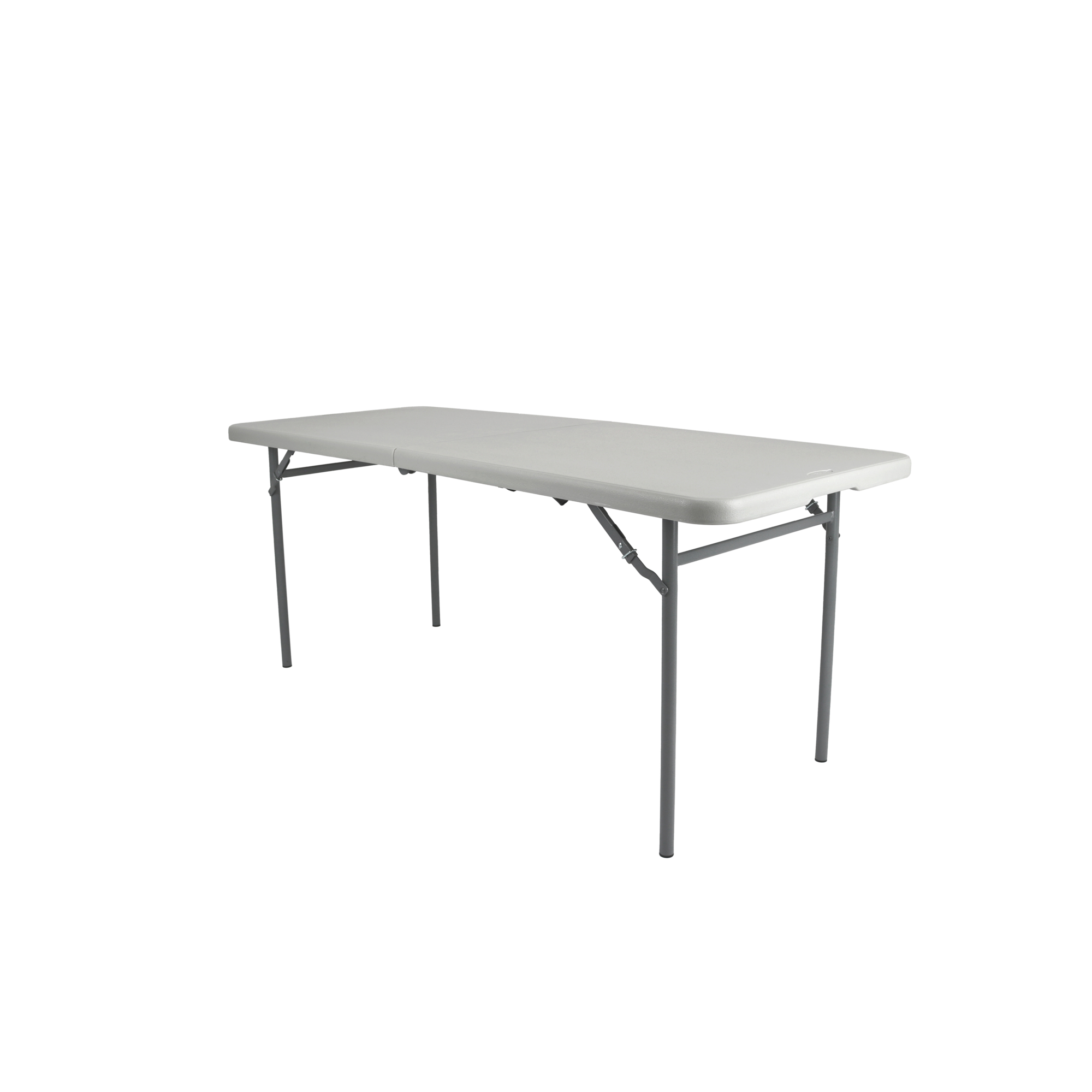 National Public Seating, 30x60 Comfort Max Fold in Half Plastic Table, Height 29.25 in, Width 30 in, Length 60 in, Model# CMFIH3060