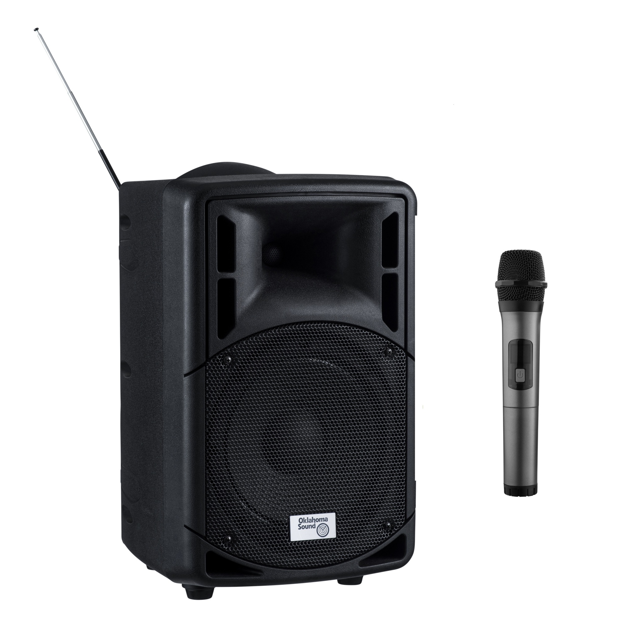 National Public Seating, 40 Watt PA System with Wireless Handheld Mic, Range 100 ft, Watts 40 Model# PRA-8000/PRA8-5