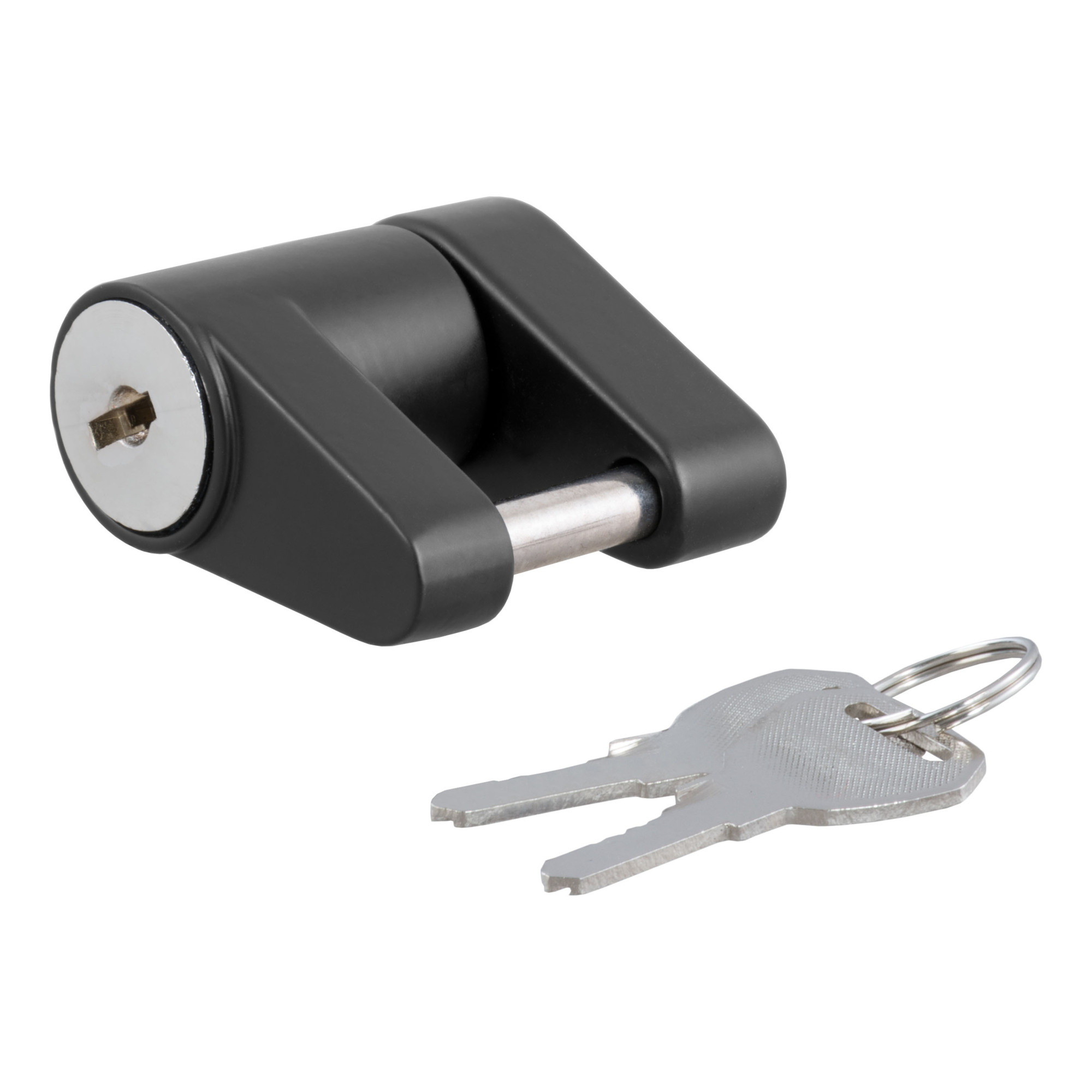 Curt Manufacturing, Coupler Lock 1/4in. Pin, 3/4in. Latch Span, Padlock, Model# 23521