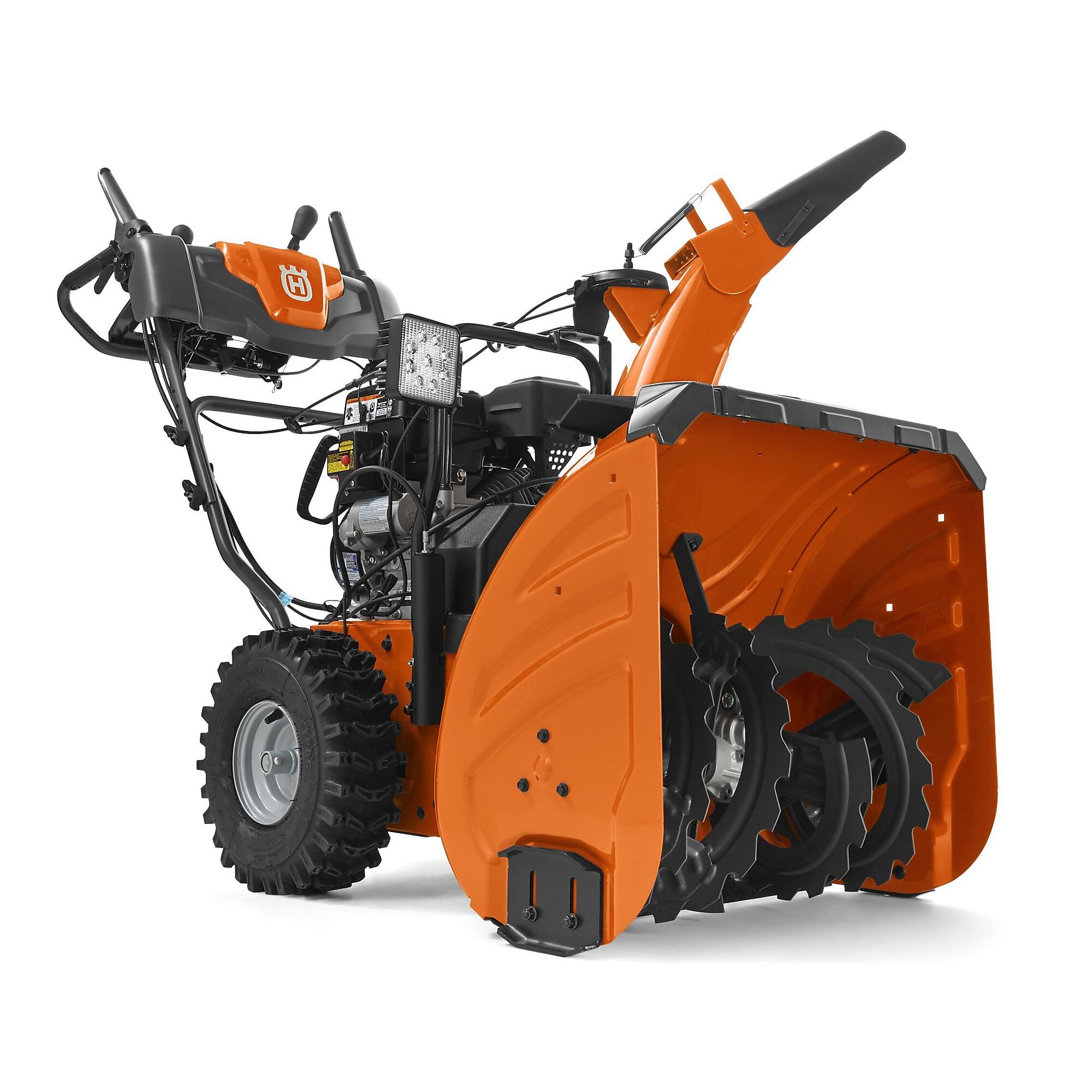 Husqvarna, 24in. 252cc Two Stage Gas Snow Thrower, Clearing Width 24 in, Engine Displacement 252 cc, Model# ST324