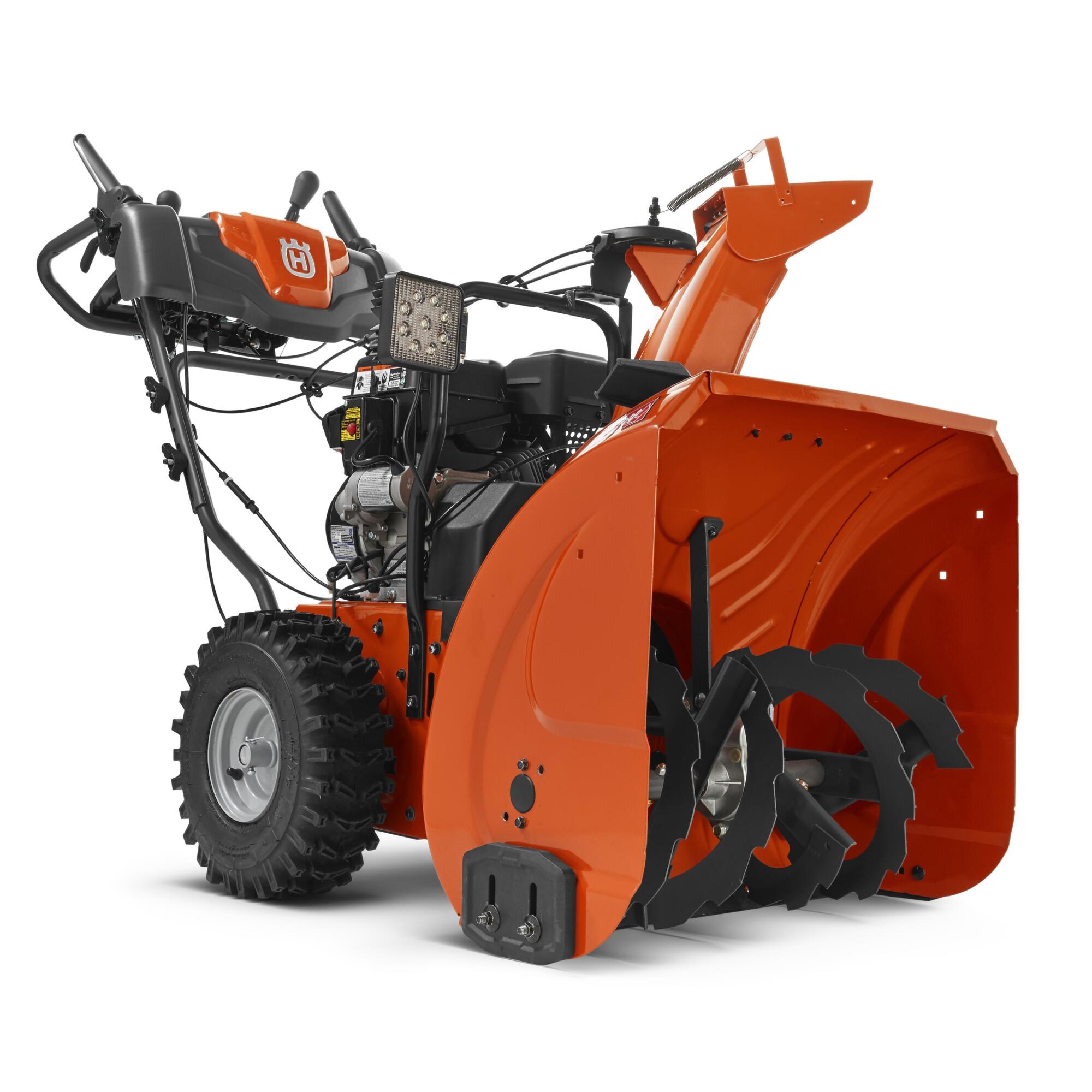 Husqvarna, 27in. 252cc Two Stage Gas Snow Thrower, Clearing Width 27 in, Engine Displacement 252 cc, Model# ST227