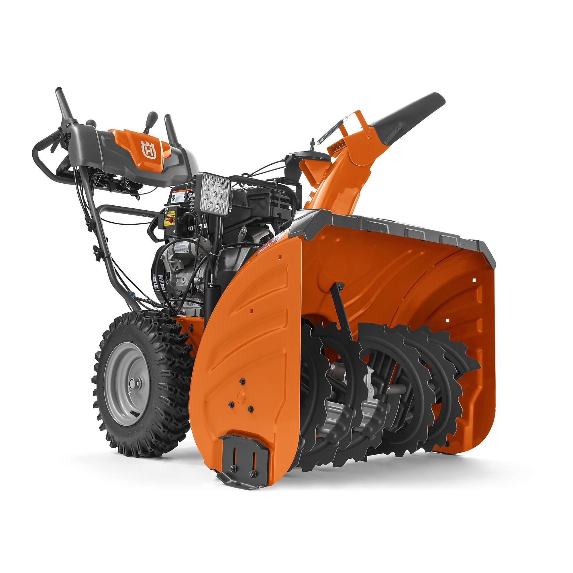 Husqvarna, 30in. 389cc Two Stage Gas Snow Thrower, Clearing Width 30 in, Engine Displacement 389 cc, Model# ST330