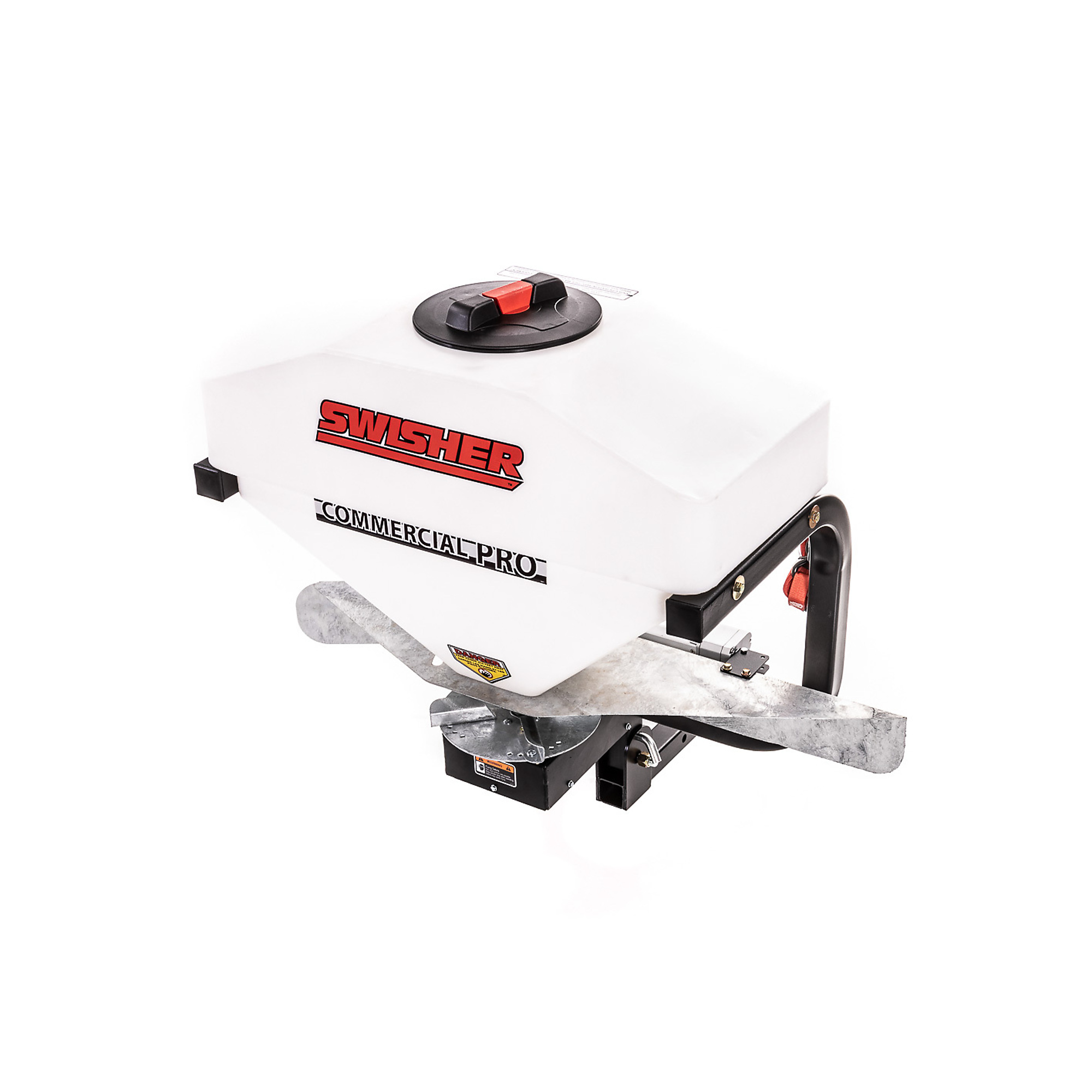 Swisher Commercial Pro UTV/Truck Spreader — 25-Gallon, 300-Lb. Capacity, Adjustable Spread Width, Model# 22340