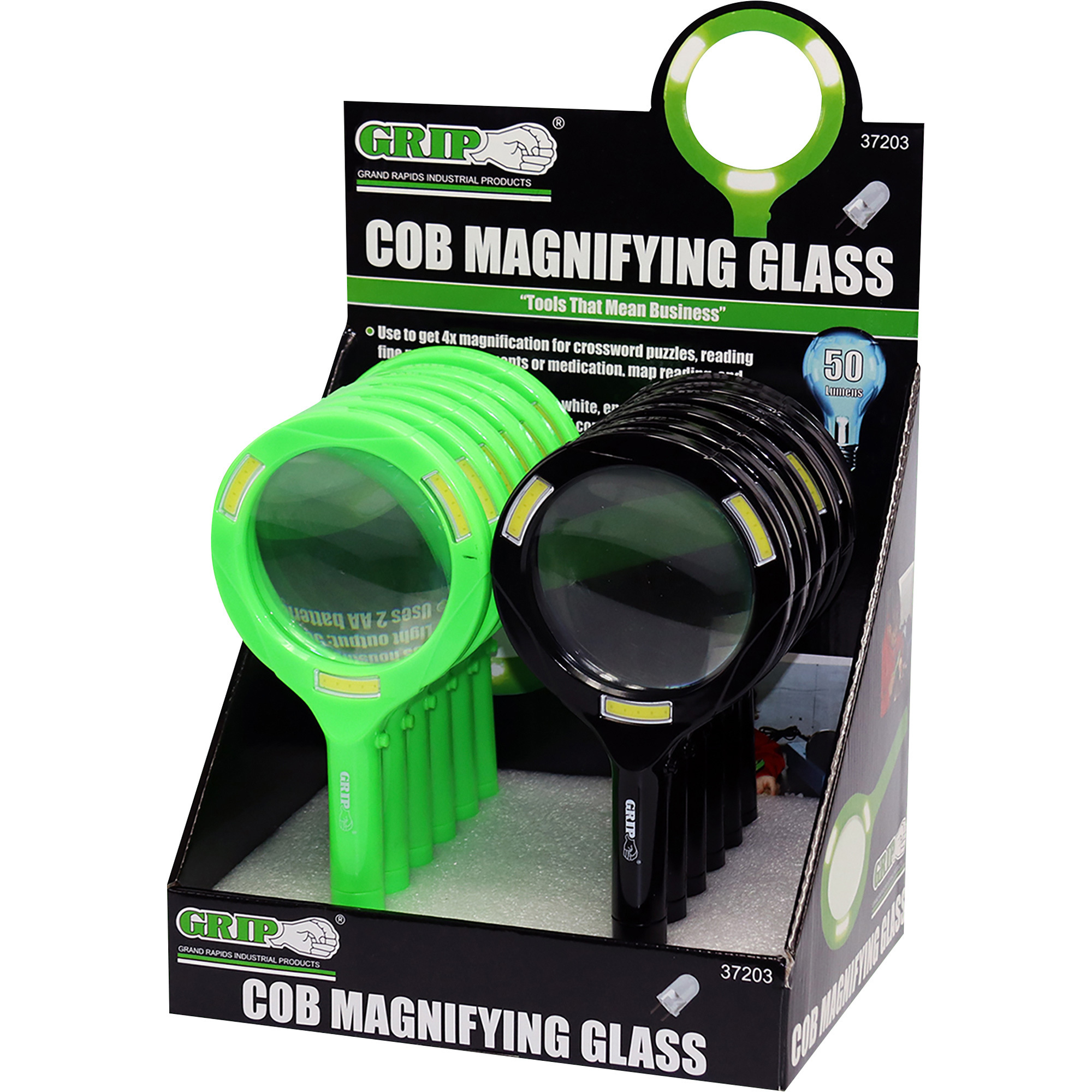 Grip COB LED Magnifying Light, Model 37203 Northern Tool