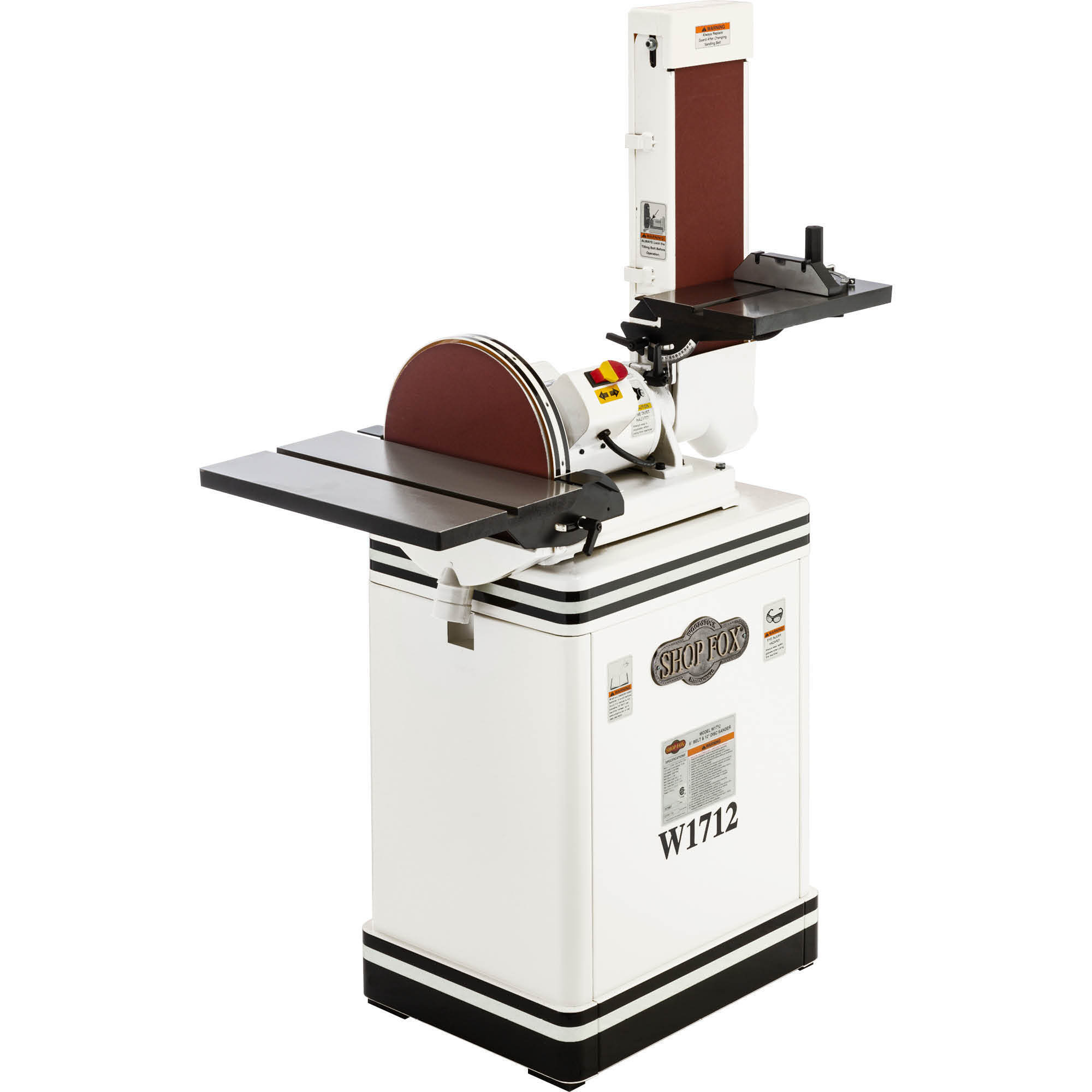 Grizzly only, 6in. x 48in. Belt/12in. Disc Combo Sander, Model# W1712
