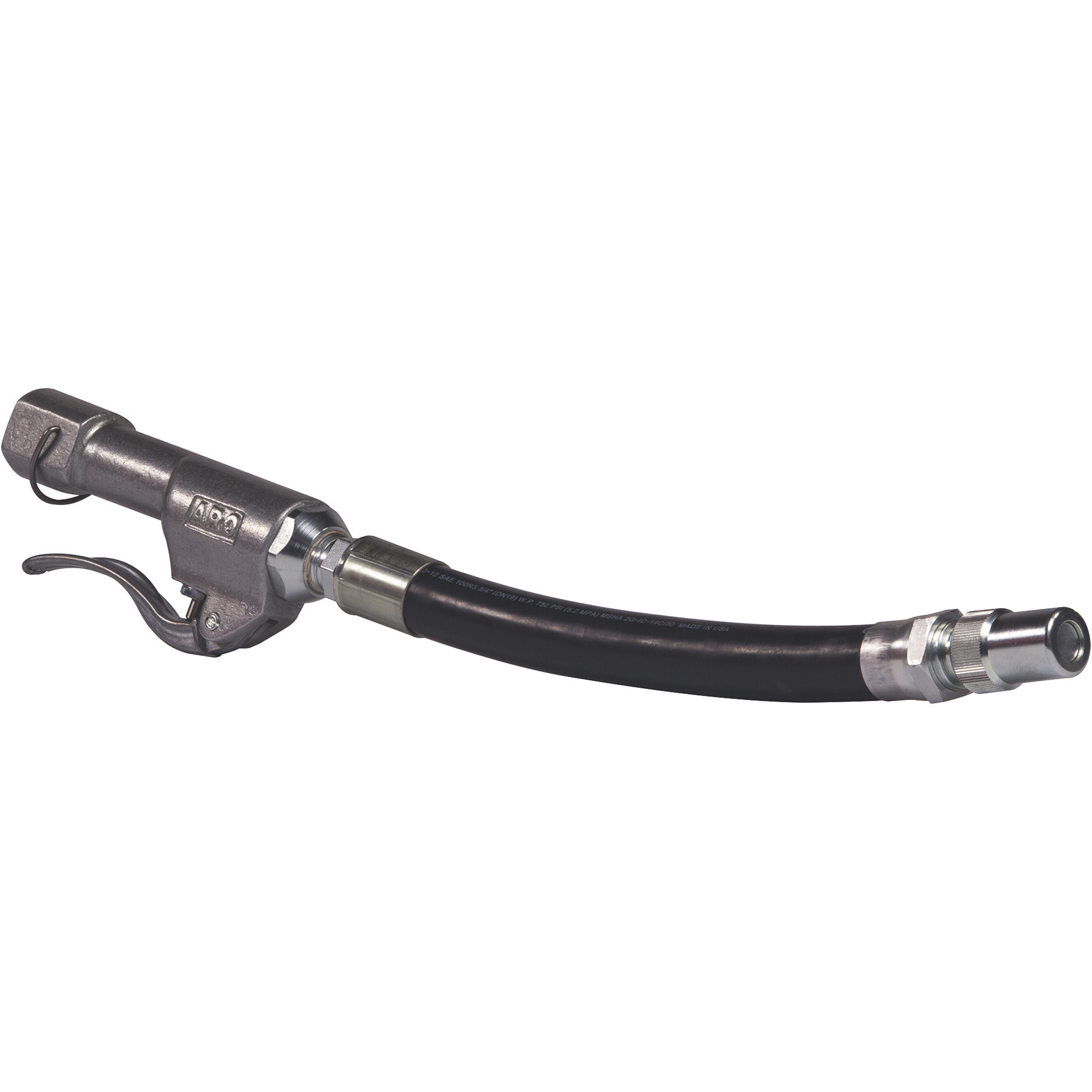 ARO High-Volume Oil Control Handle with Flexible Hose and Non-Drip Tip, 600 PSI, Model# 635193