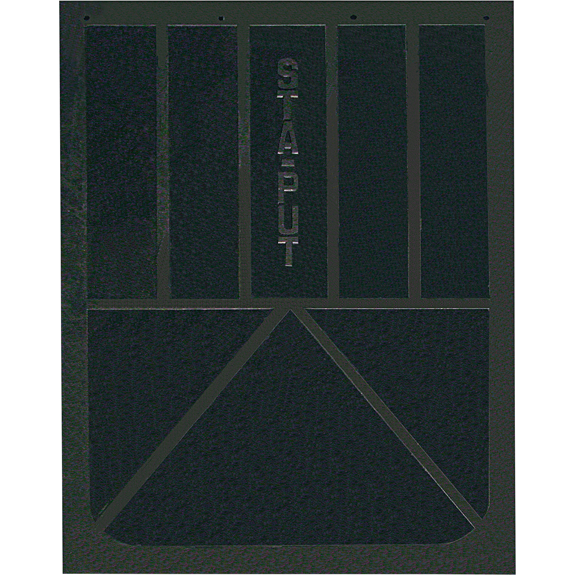 Buyers Products, Solid Black Rubber Mudflaps 24x30in., Material Rubber, Model# B30SPP