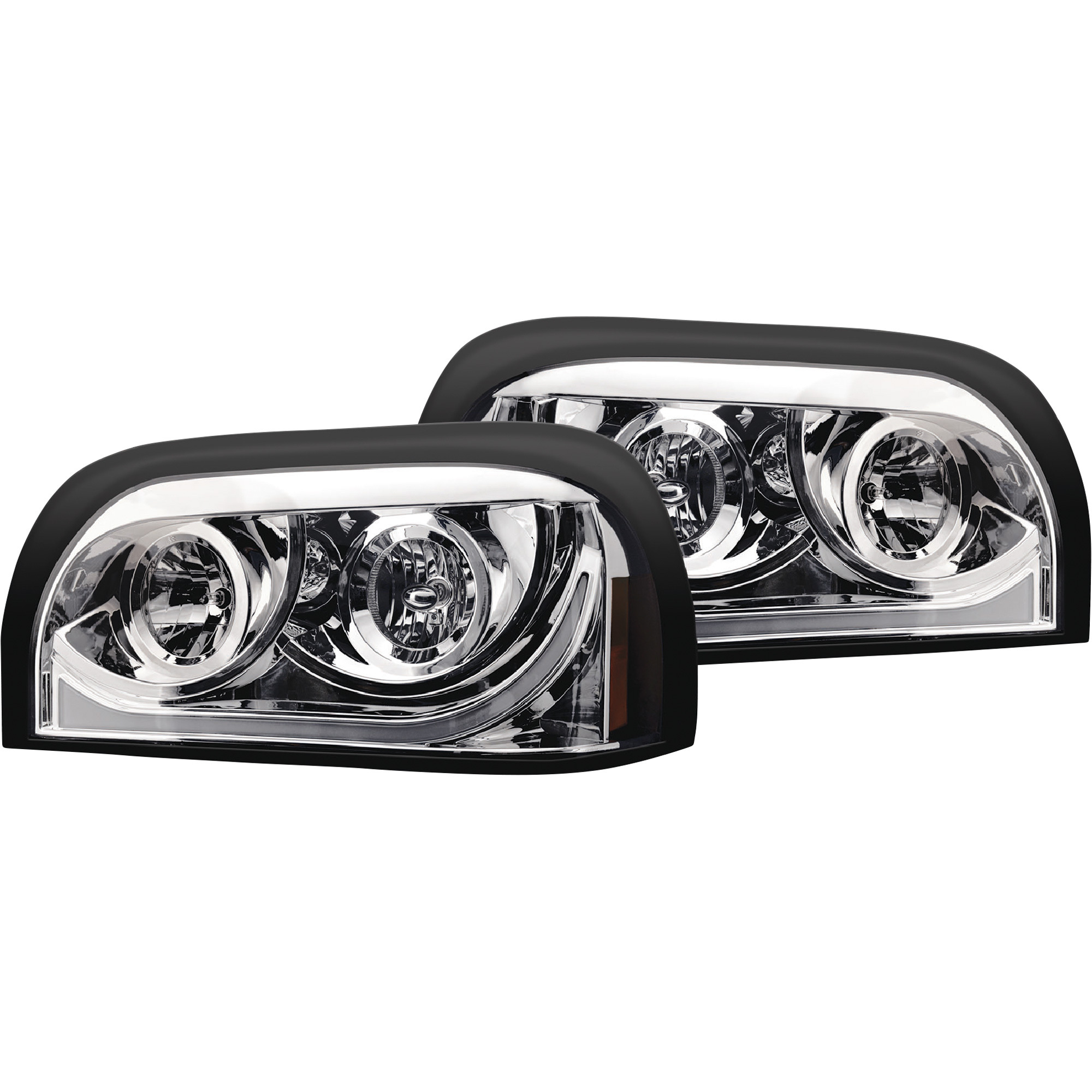 Trux Accessories 27in. x 15in. Freightliner Century Driver's Side Halogen Projector Semi-Truck Headlight, Model# TLED-H13