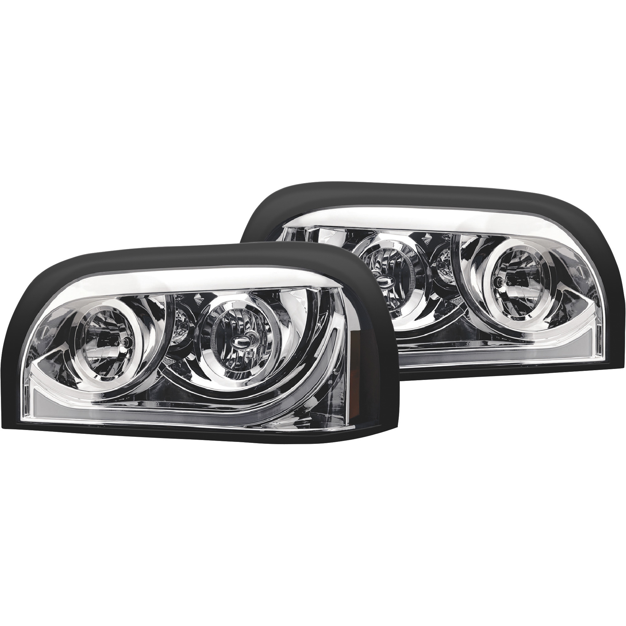 Trux Accessories 27in. x 15in.  Freightliner Century Passenger's Side Halogen Projector Semi-Truck Headlight, Model# TLED-H14