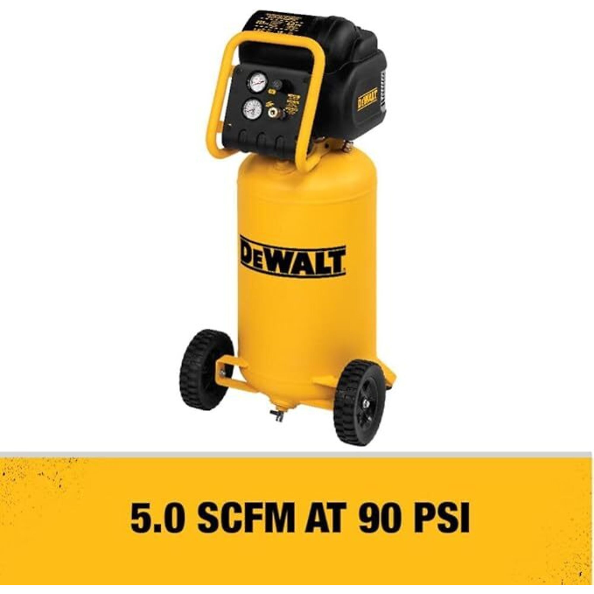 DEWALT, 15 Gal 1.6 Hp Air Compressor, Horsepower 1.6 HP, Air Tank Size ...