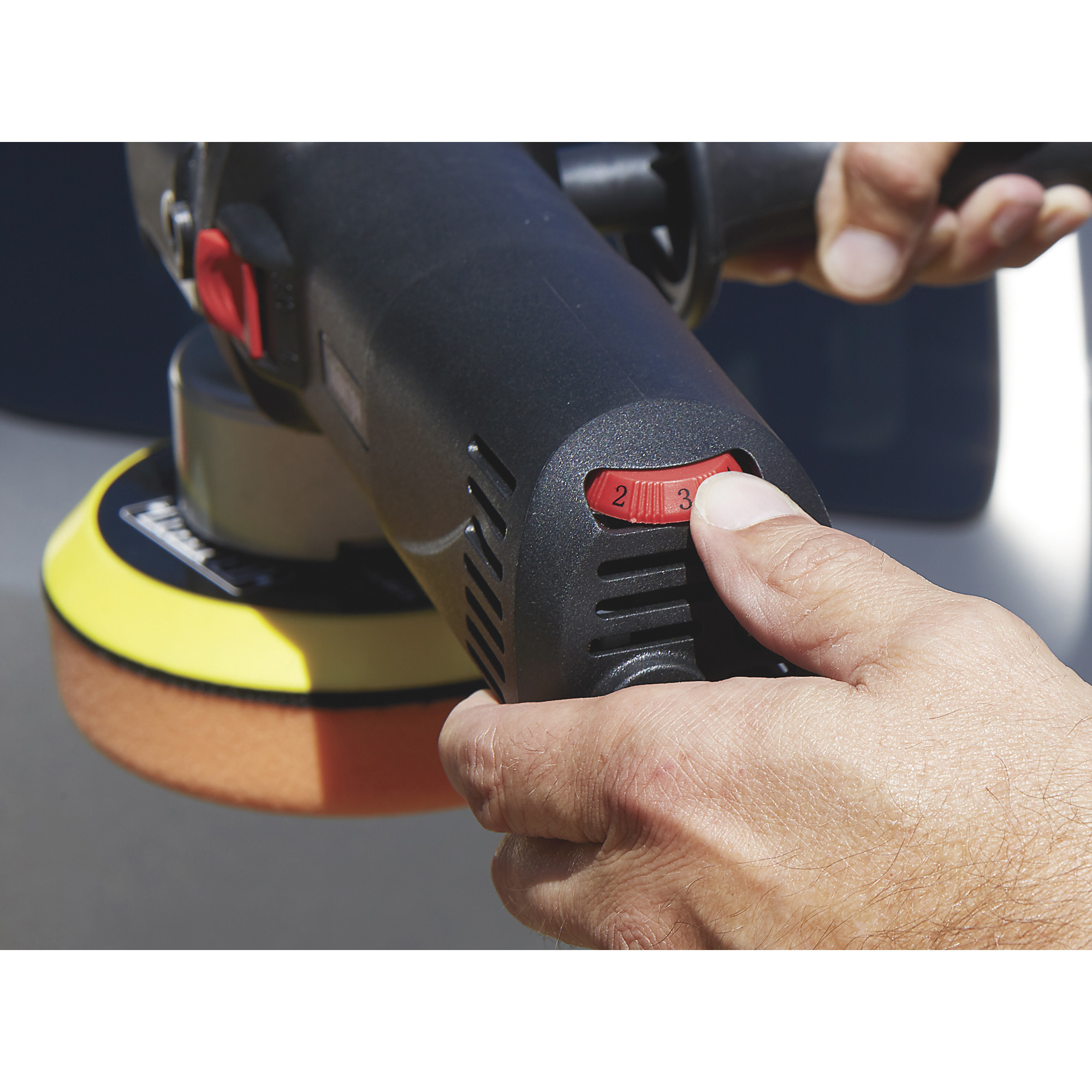 Ironton Dual Action Car Polisher — 5.7 Amp, 6in. Pad