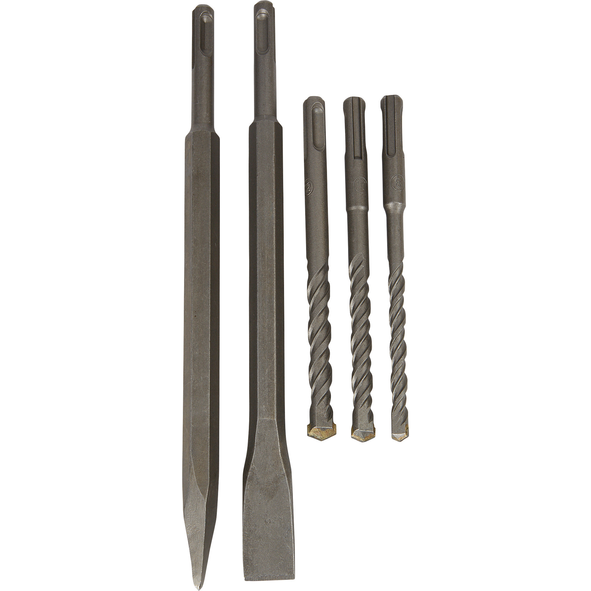 SDS-Plus Type Masonry Flat Chisel Set, 3 Piece