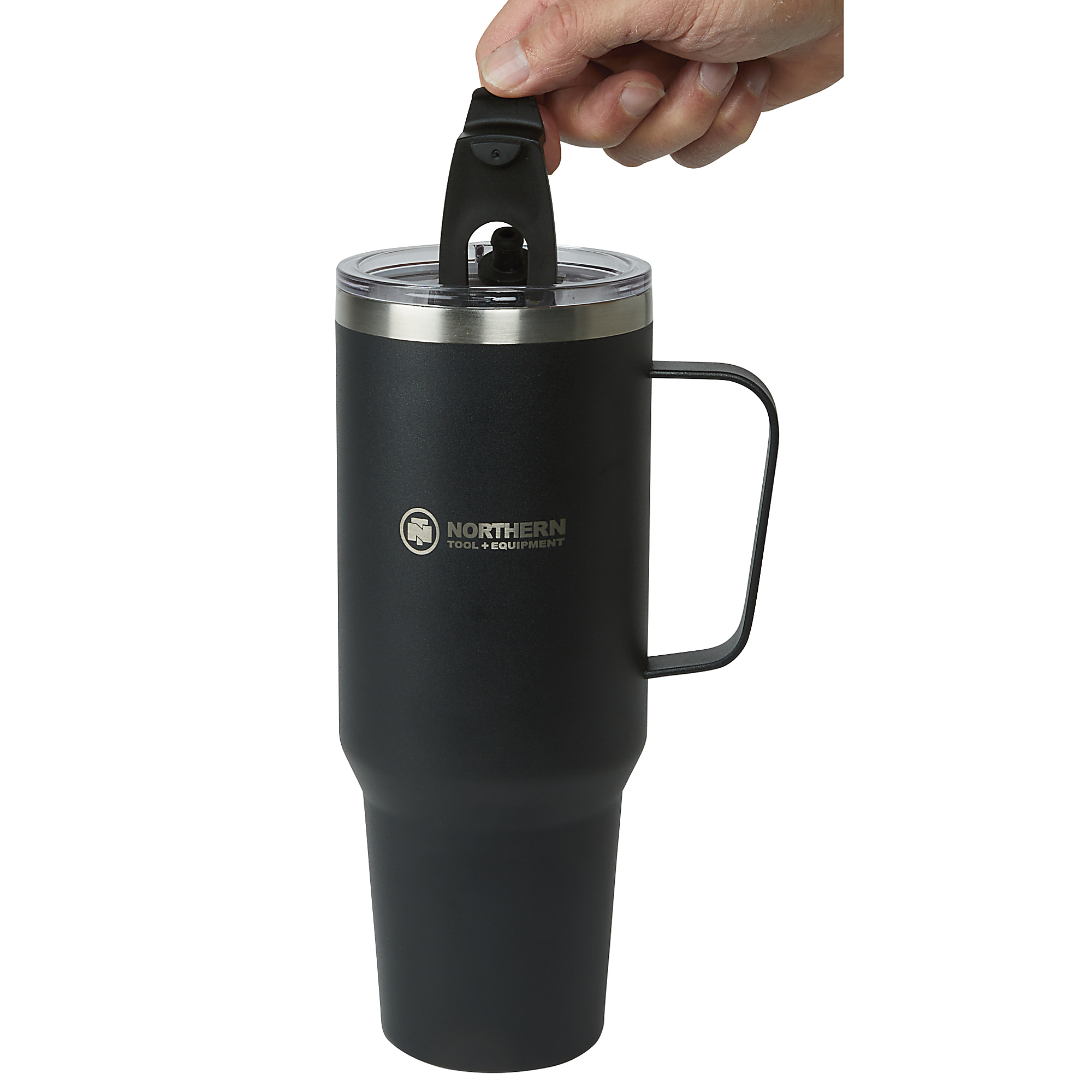 Northern Tool + Equipment 40-Oz. Insulated Tumbler, Black