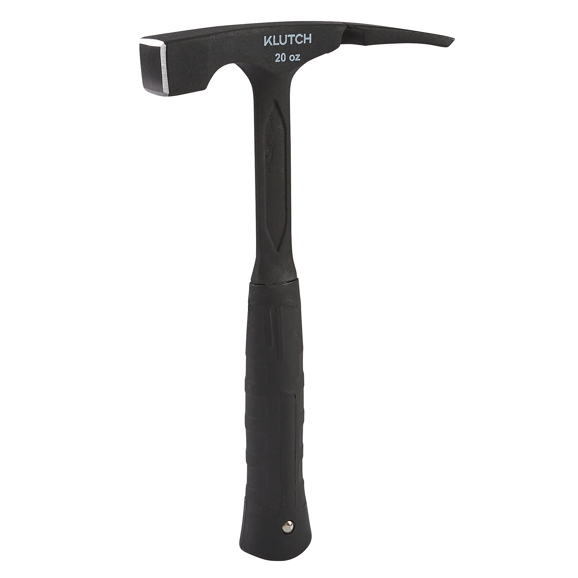 Klutch 1-Piece Brick Hammer, 20 Oz., 6in.L Handle