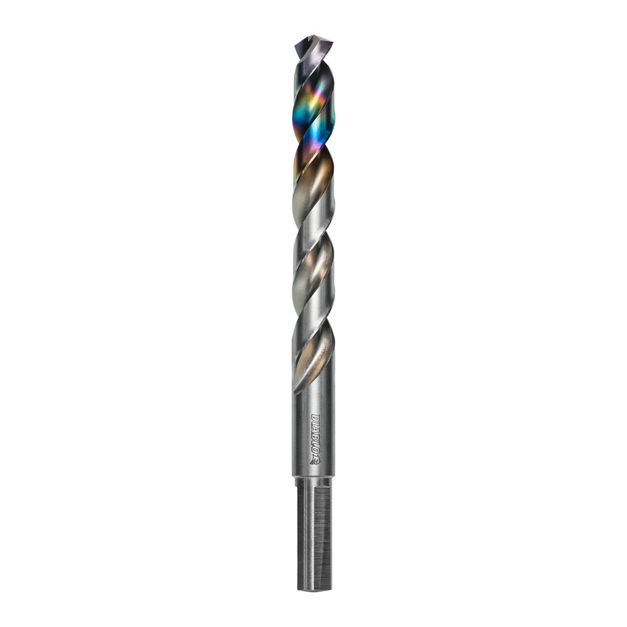 Diablo Tools Drill Bit for Mild Stainless Steels - 7/16in., Thermal Shield Coating, 130° Split Point Tip, Model# DMD716JP1