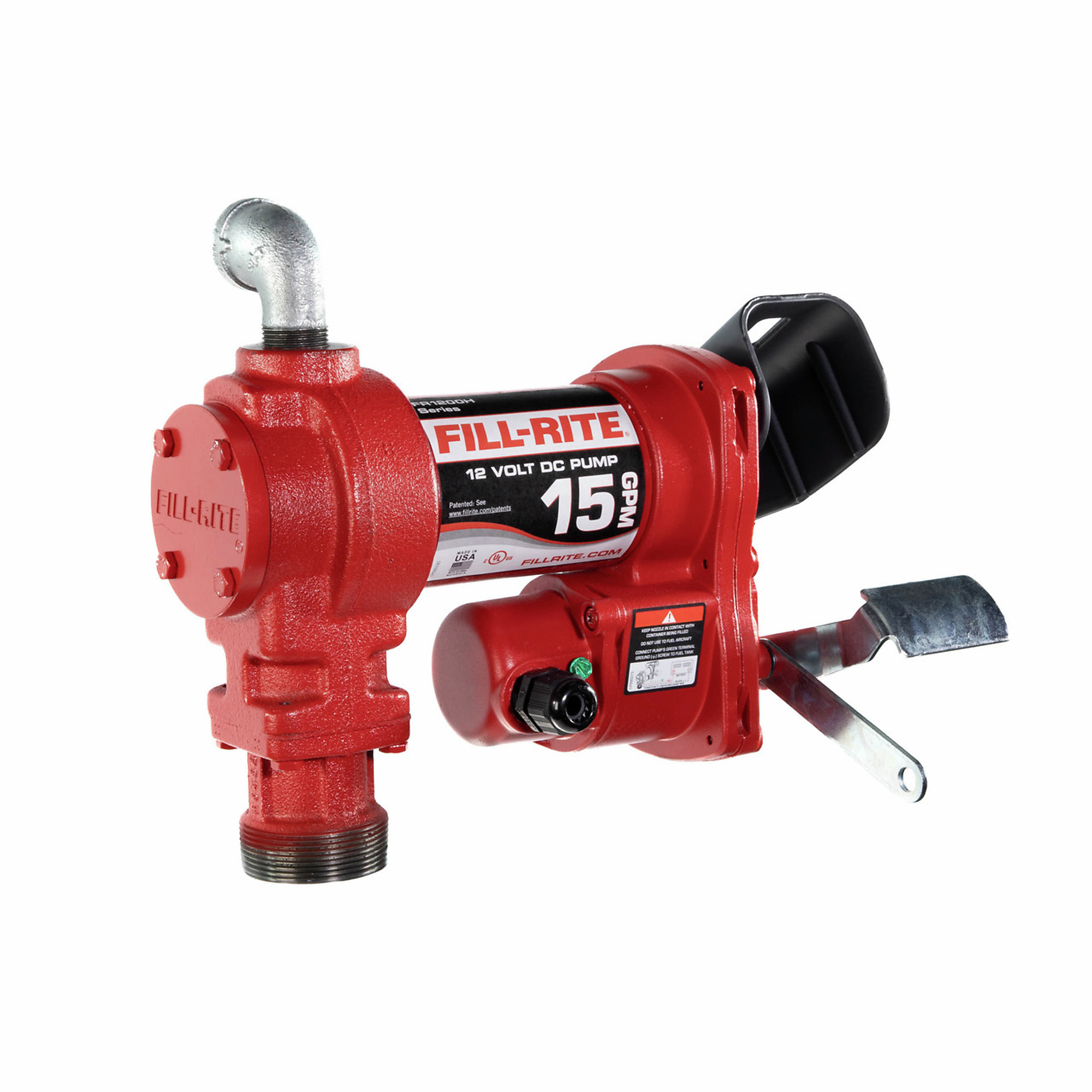 Fill-Rite, 12V DC 15 GPM Fuel Transfer Pump, GPM 15 Volts 12 Model# FR1210HN