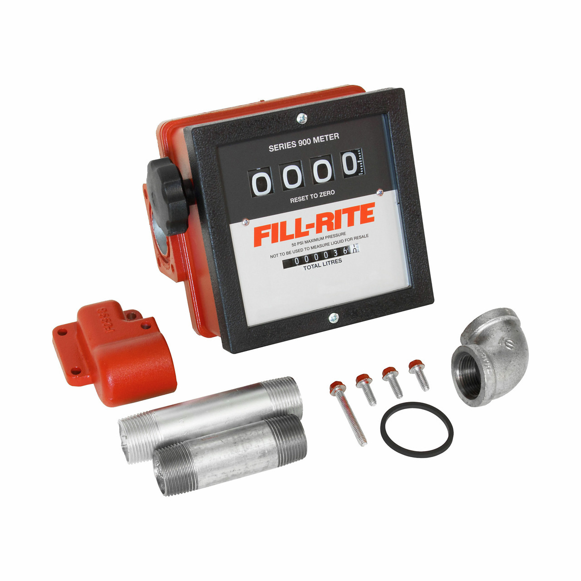 Fill-Rite, 23-151 LPM 4-Digit Mechanical Meter, Model# 901CLMK4200