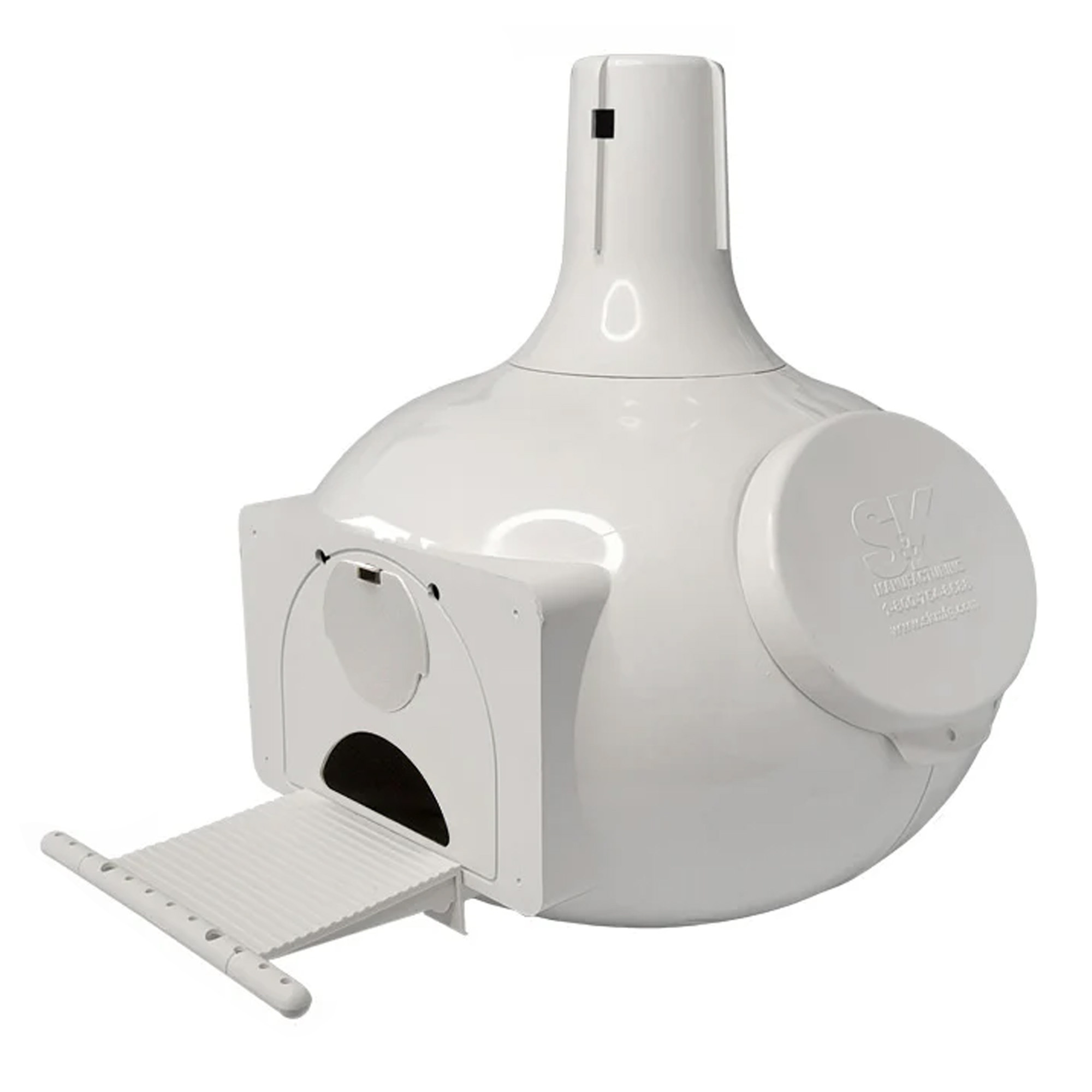 S&K Manufacturing Roomy Gourd Purple Martin Bird House, 11in. Nesting Space, UV-Protected, Dark Interior, Model# BO11P