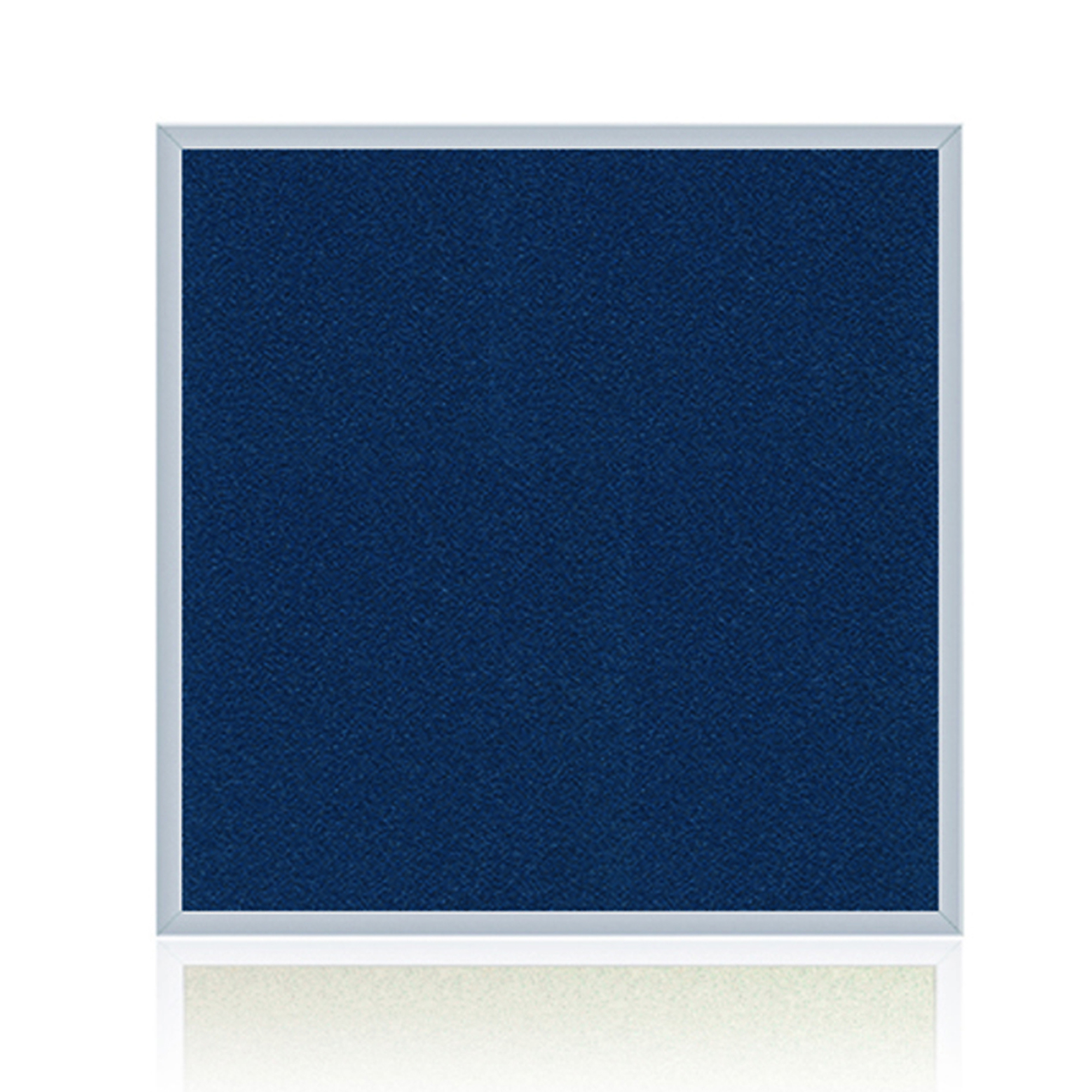 Ghent, Vinyl Bulletin Board w/Alum, 4ft.x4ft., Navy, Color Finish Navy, Model# AV44-195