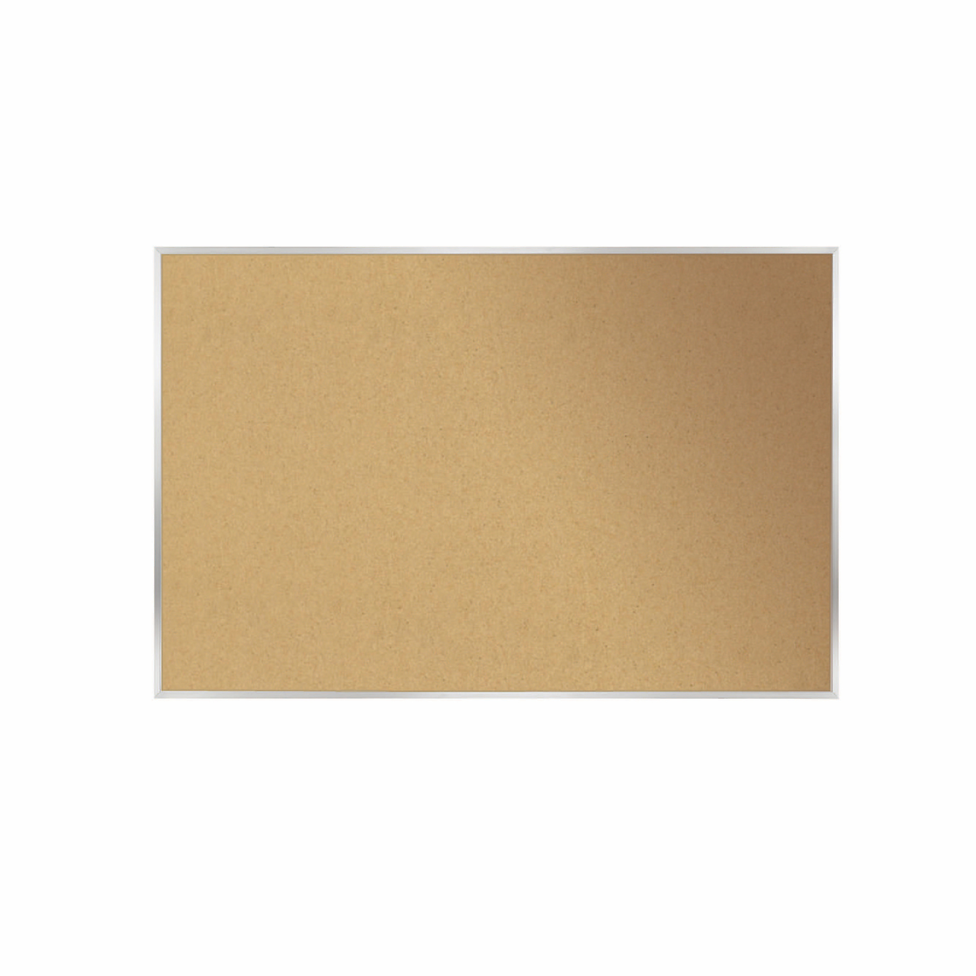Ghent, Natural Cork Bulletin Board w/Alum, 4ft.x10ft., Color Finish Natural, Model# AK410