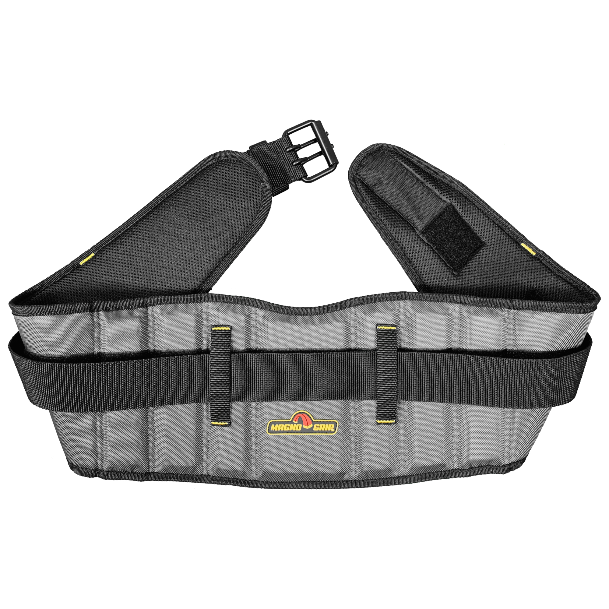 MagnoGrip Inc., Padded Work Belt with Integrated Back Support, Color Black, Pockets (qty.) 0 Material Polyester, Model# 006-574