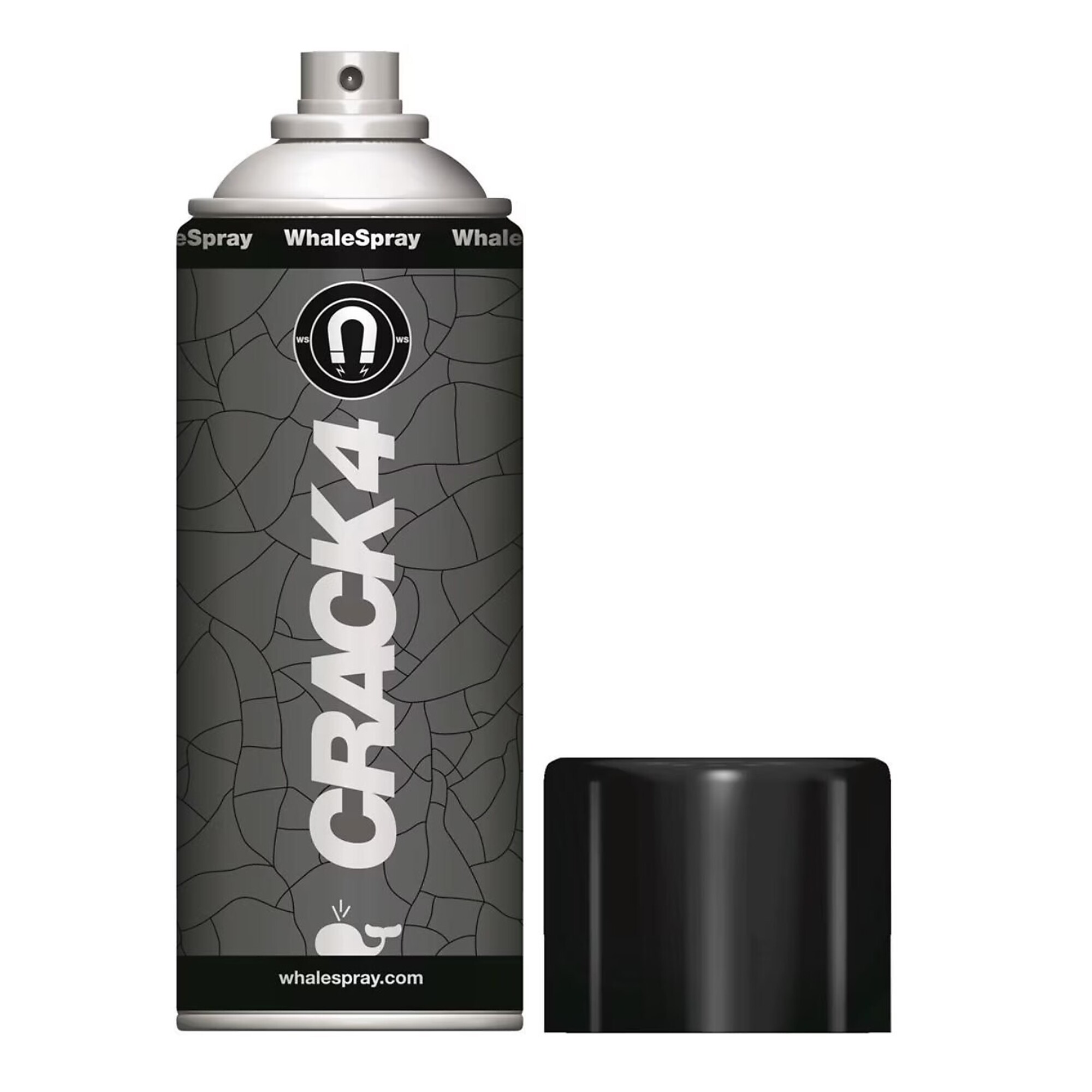 WhaleSpray, Crack 4 Black Magnetic Particles, Model# WSP1825S0020