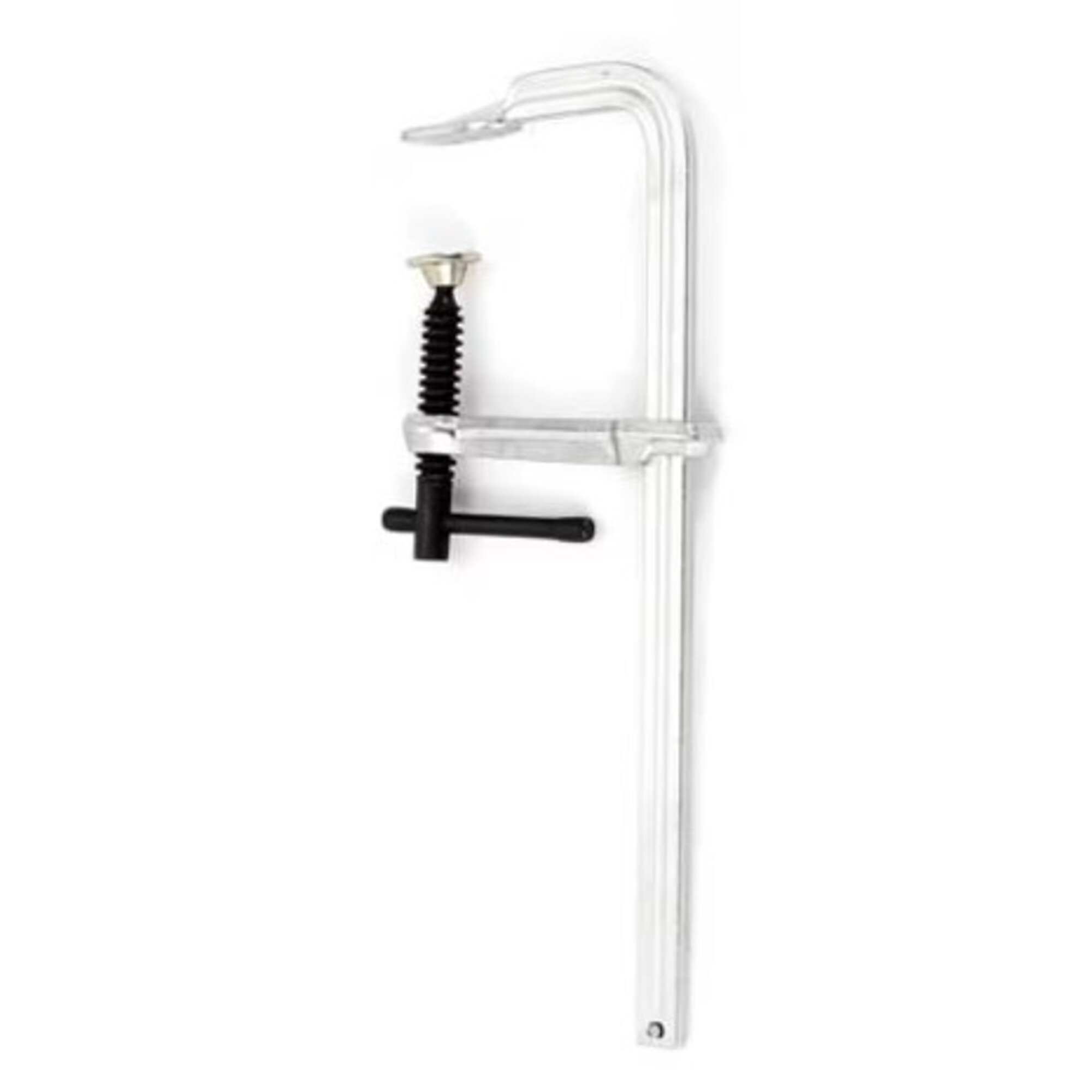 XTRweld Welding Clamp - 8in., 600 PSI, Standard Pad, Steel, Chrome-Plated, Model# XTRTCFF080600LD