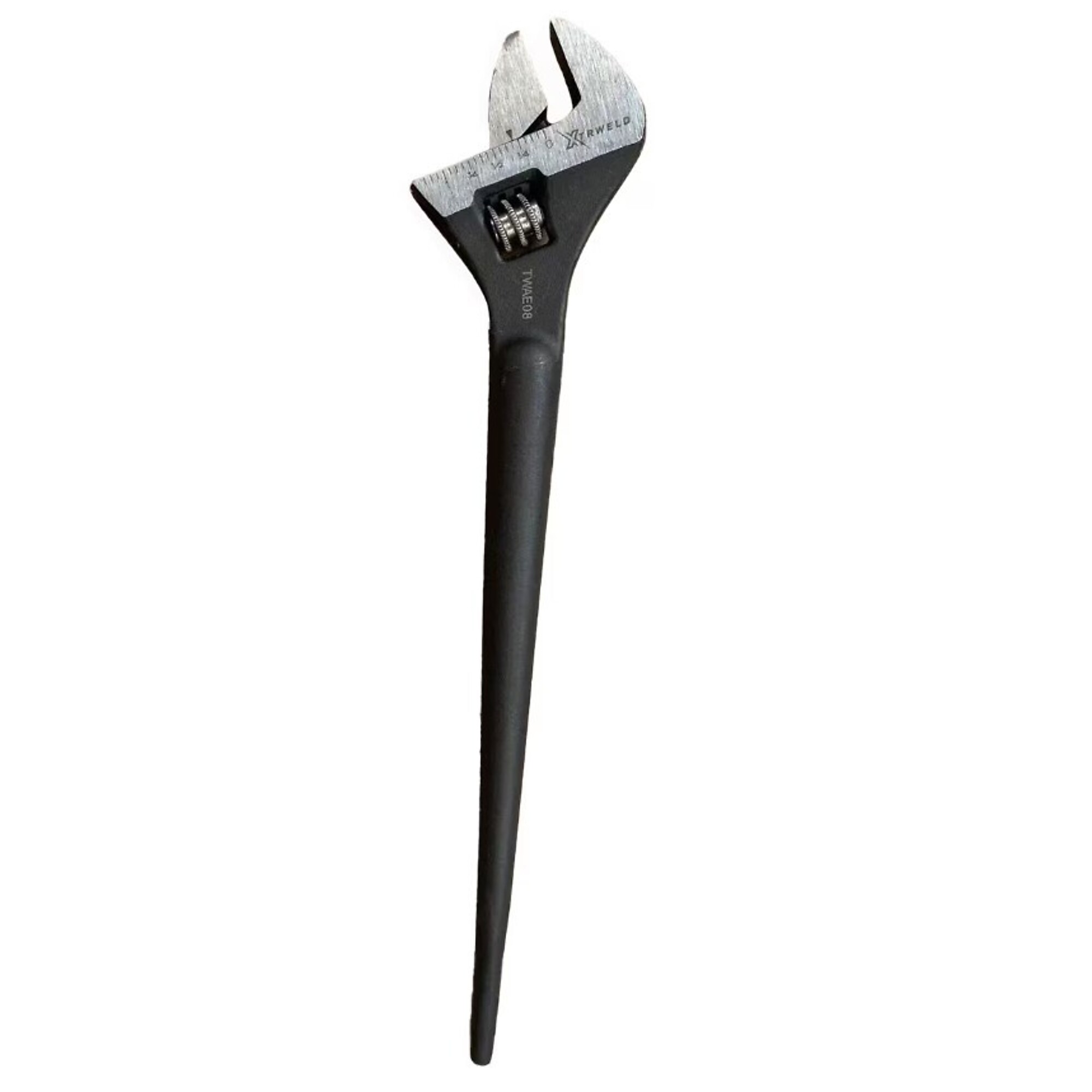 XTRweld Adjustable Erector Style Wrench - 8in., Steel, Black Phosphated, Model# XTRTWAE08