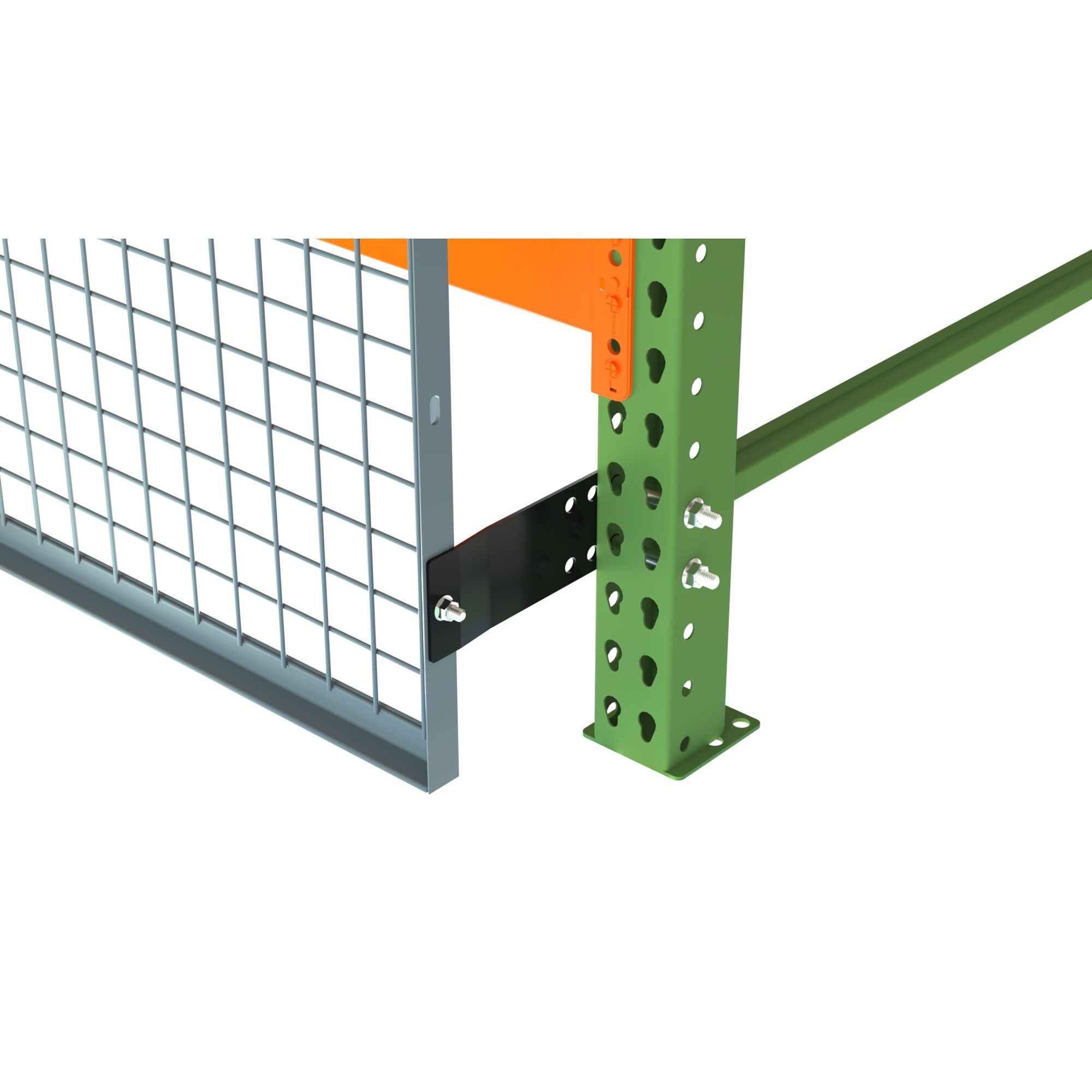 Wire Rack Guard Husky Rack & Wire Rack Guard - 8ft. x 4ft., 4in./5in./6in. Offset ...