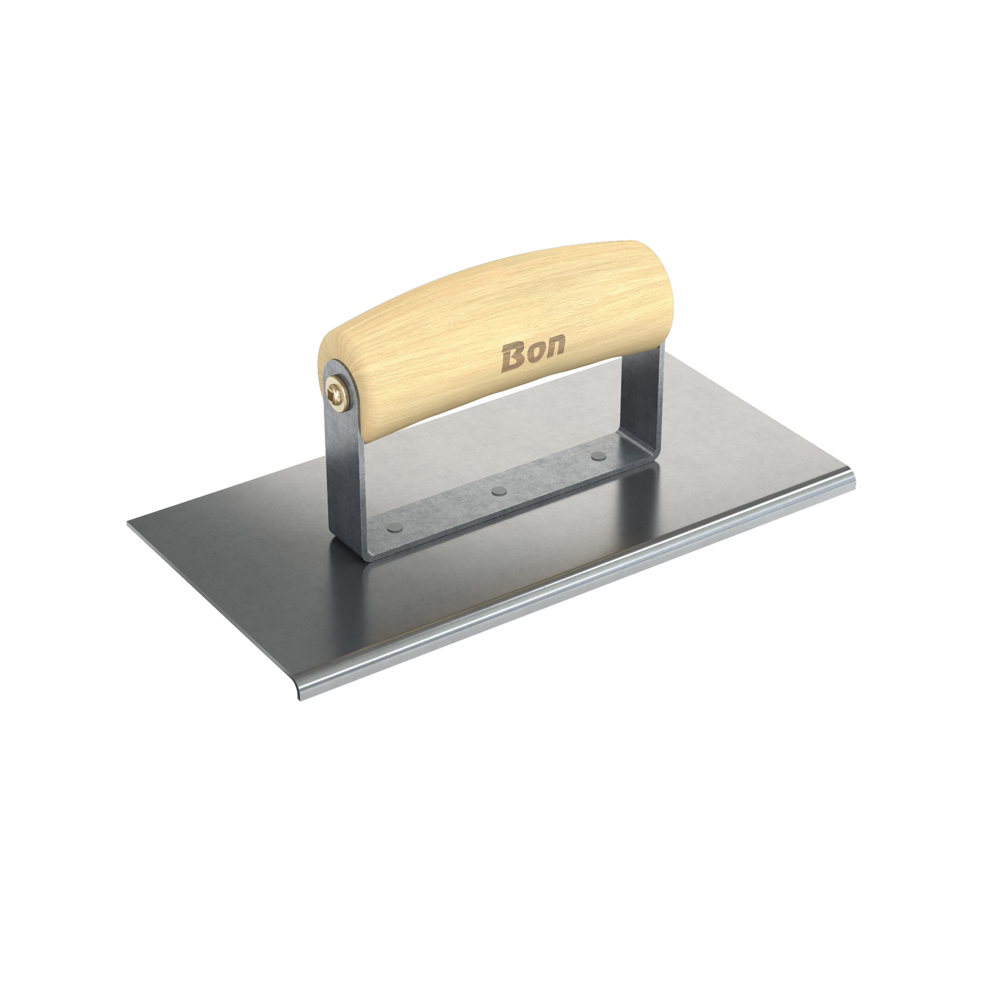 Bon, Edger - 8in. x 4in. - 1/8in. Rad x 1/4in. Lip Wd HDL, Blade Material Stainless Steel, Model# 12-451