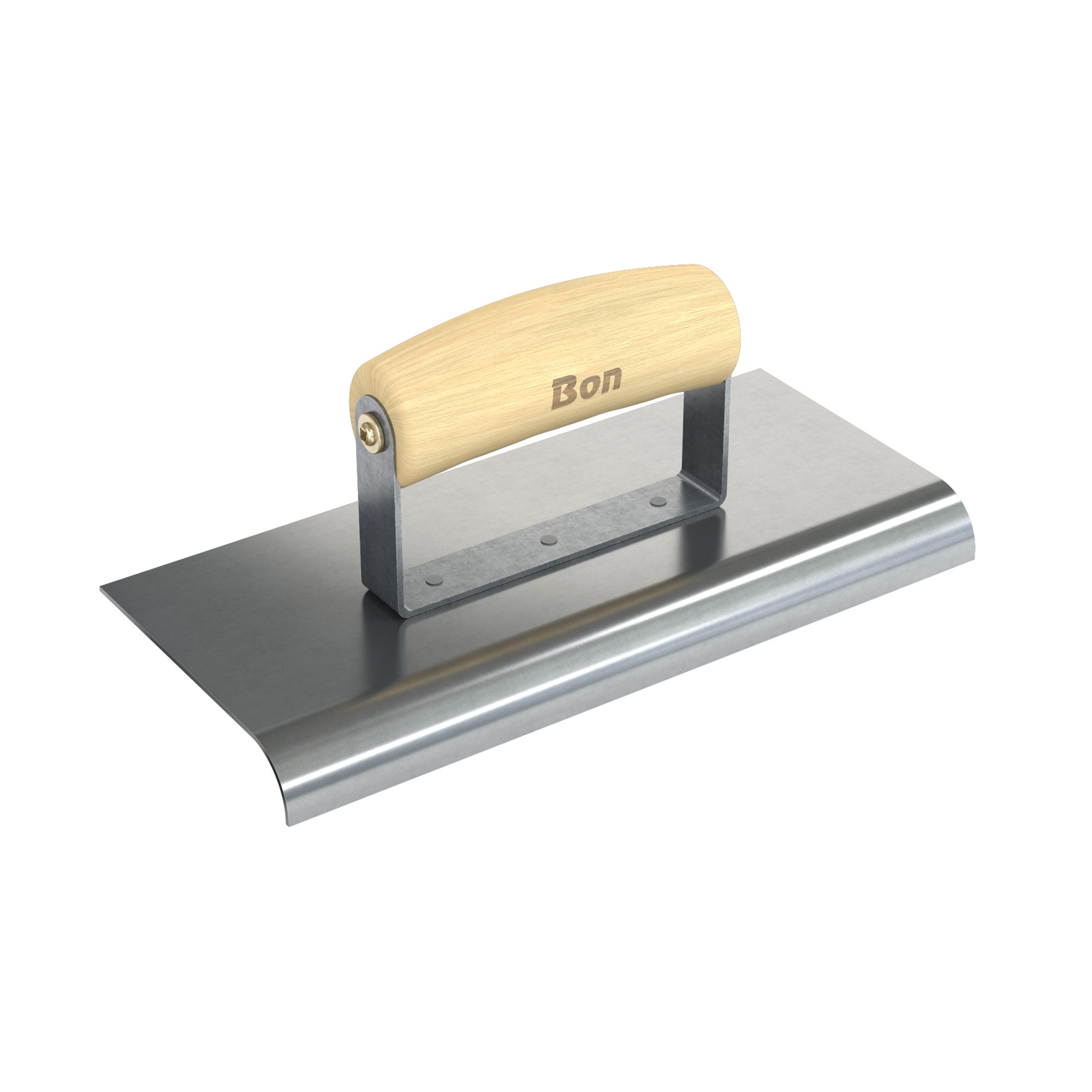 Bon, Edger - 9in. x 4in. - 3/4in. Rad x 3/4in. Lip Wd HDL, Blade Material Stainless Steel, Model# 12-456
