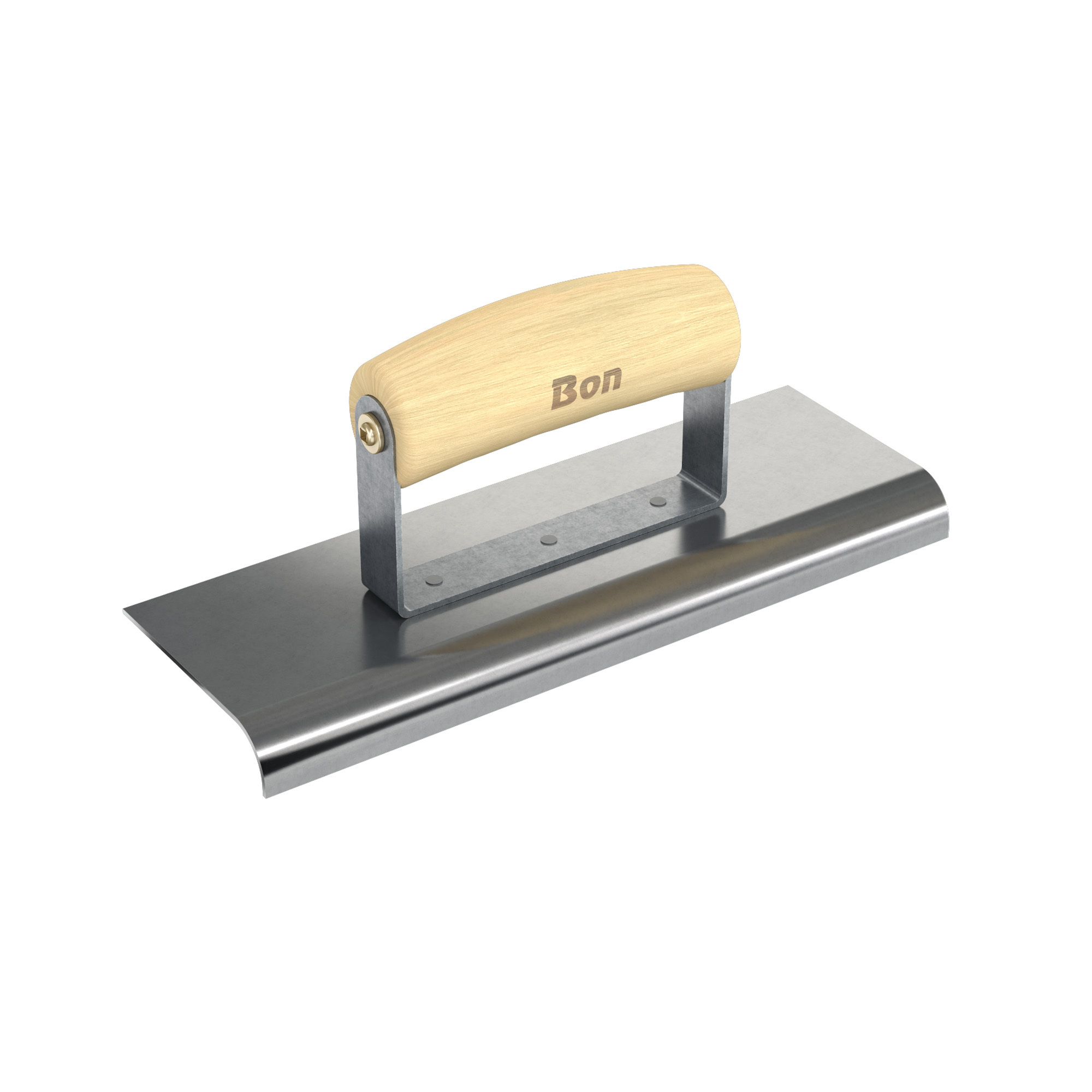 Bon, Edger - 9in. x 3in. - 1/2in. Rad x 5/8in. Lip Wd HDL, Blade Material Stainless Steel, Model# 12-454