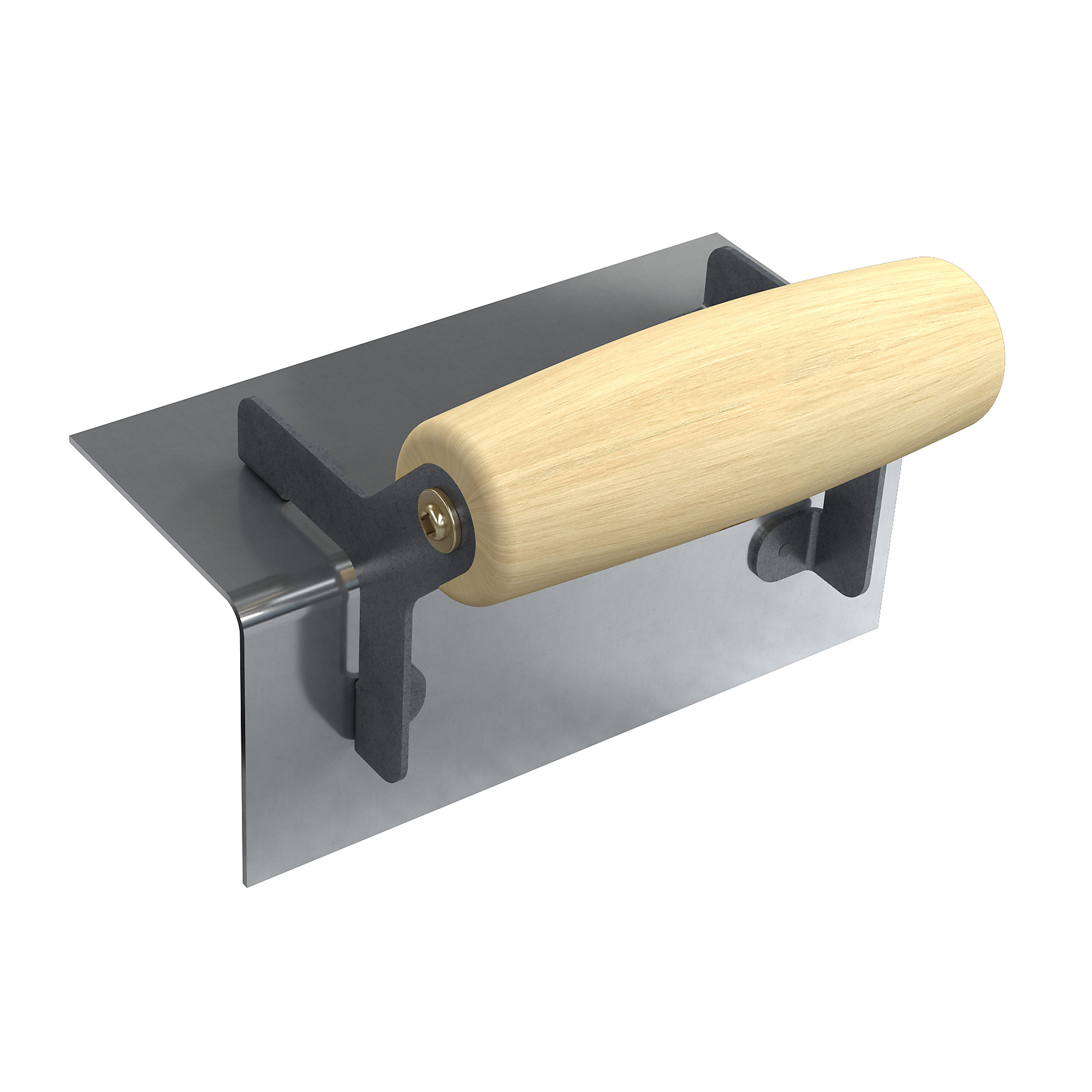 Bon, Step Tool - Outside 6in. x 2 1/2in. - 1/4in. Rad Wd HDL, Blade Material Stainless Steel, Blade Length 6 in, Blade Width 2.5 in, Model# 12-515