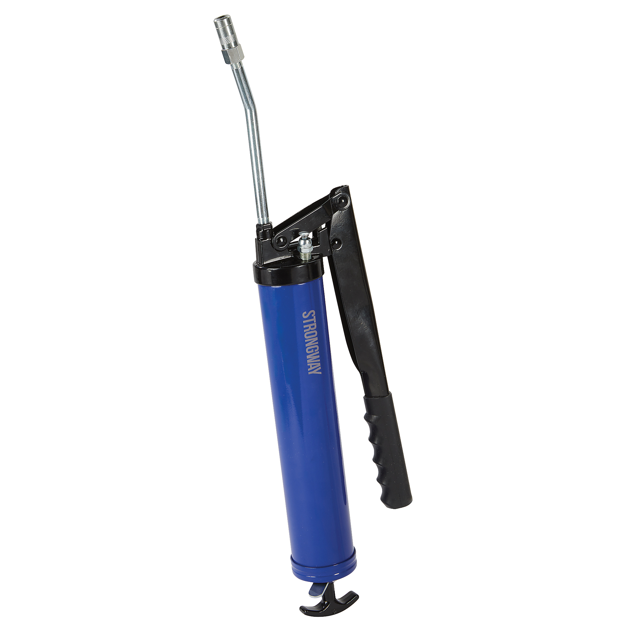 Strongway Lever Action Grease Gun, 6in. Extension Bar, 18in. Hose, 10,000 Max. PSI