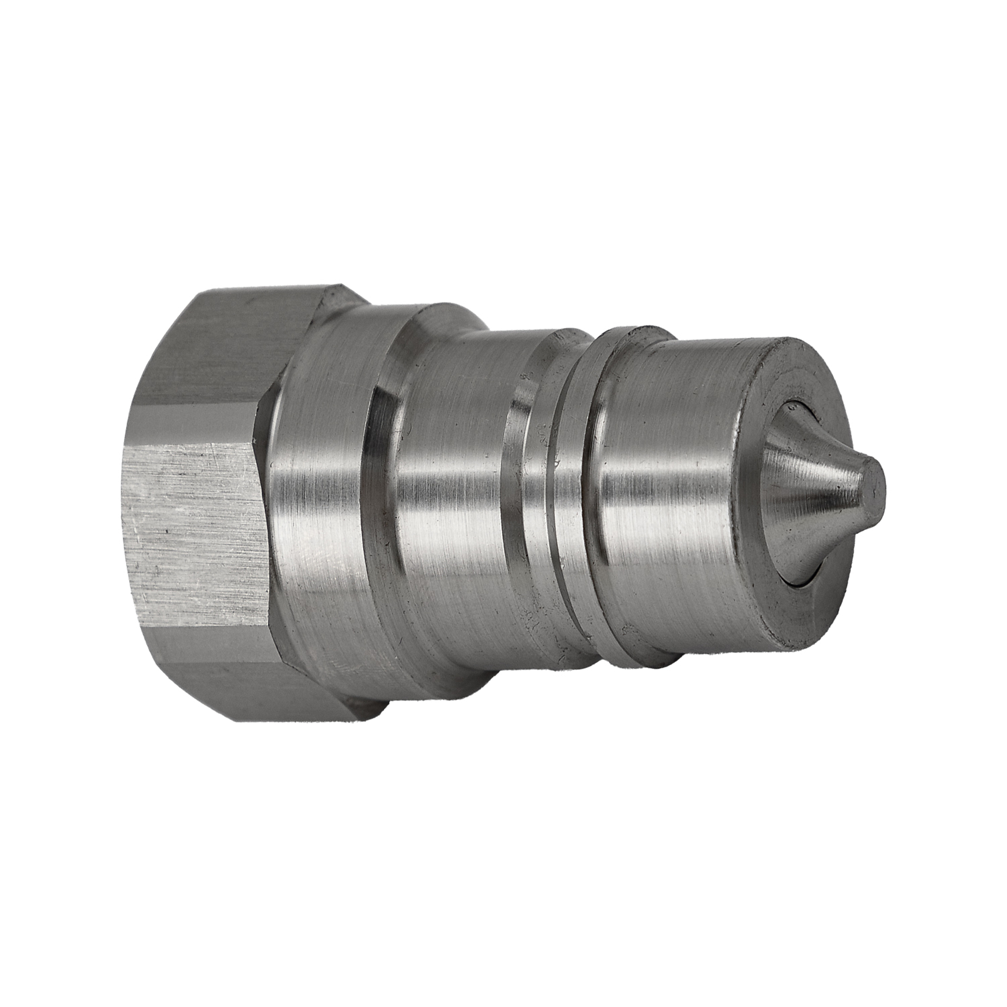 Buyers Products, Hydraulic Coupler, Male, SST, 1in. NPTF, 1in. Body, Fitting Size 1 in, Model# B400061SS