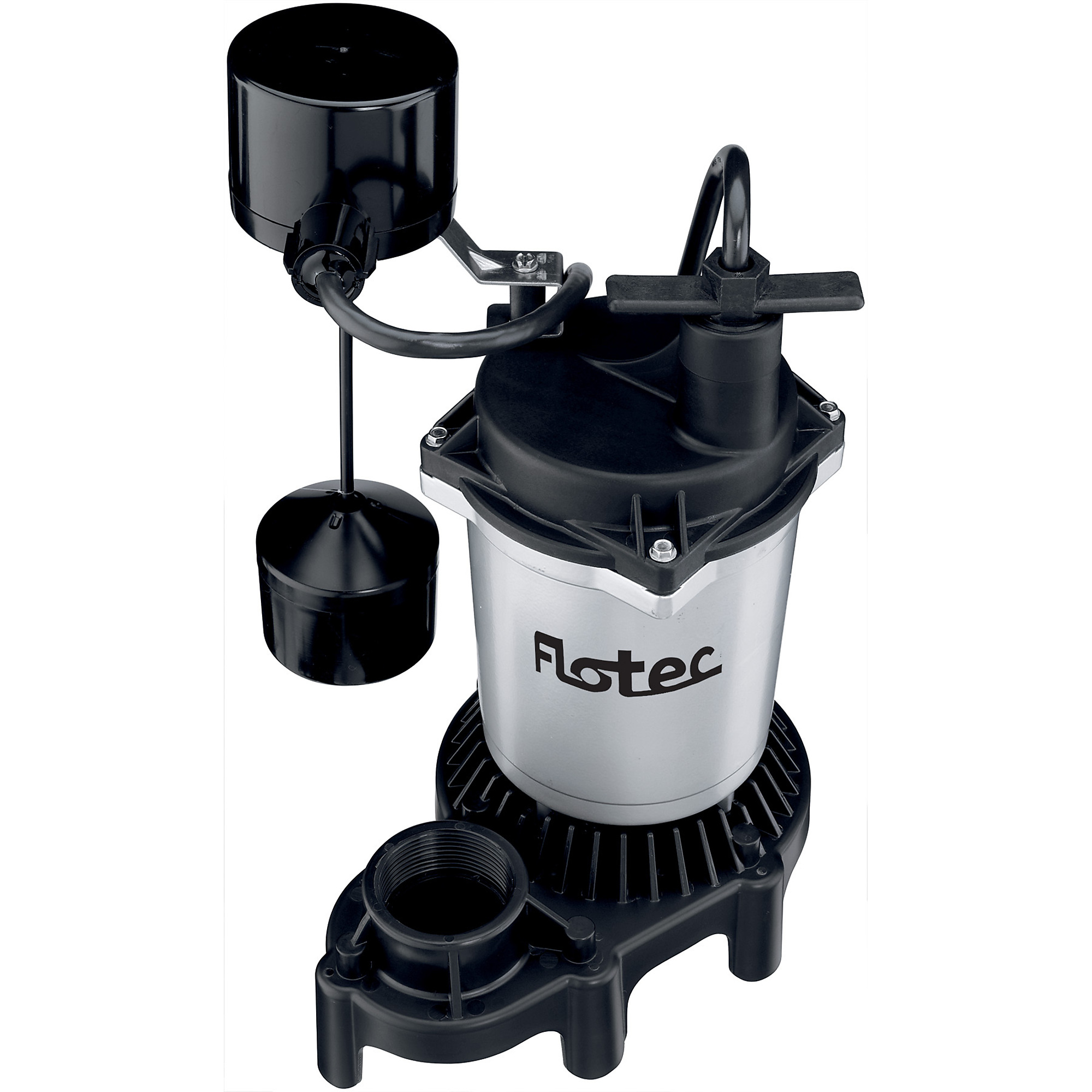 Flotec, Flotec 1/3 HP Submersible Thermoplastic Sump Pump, Max. Flow 3600 GPH, Model# FPZS33V