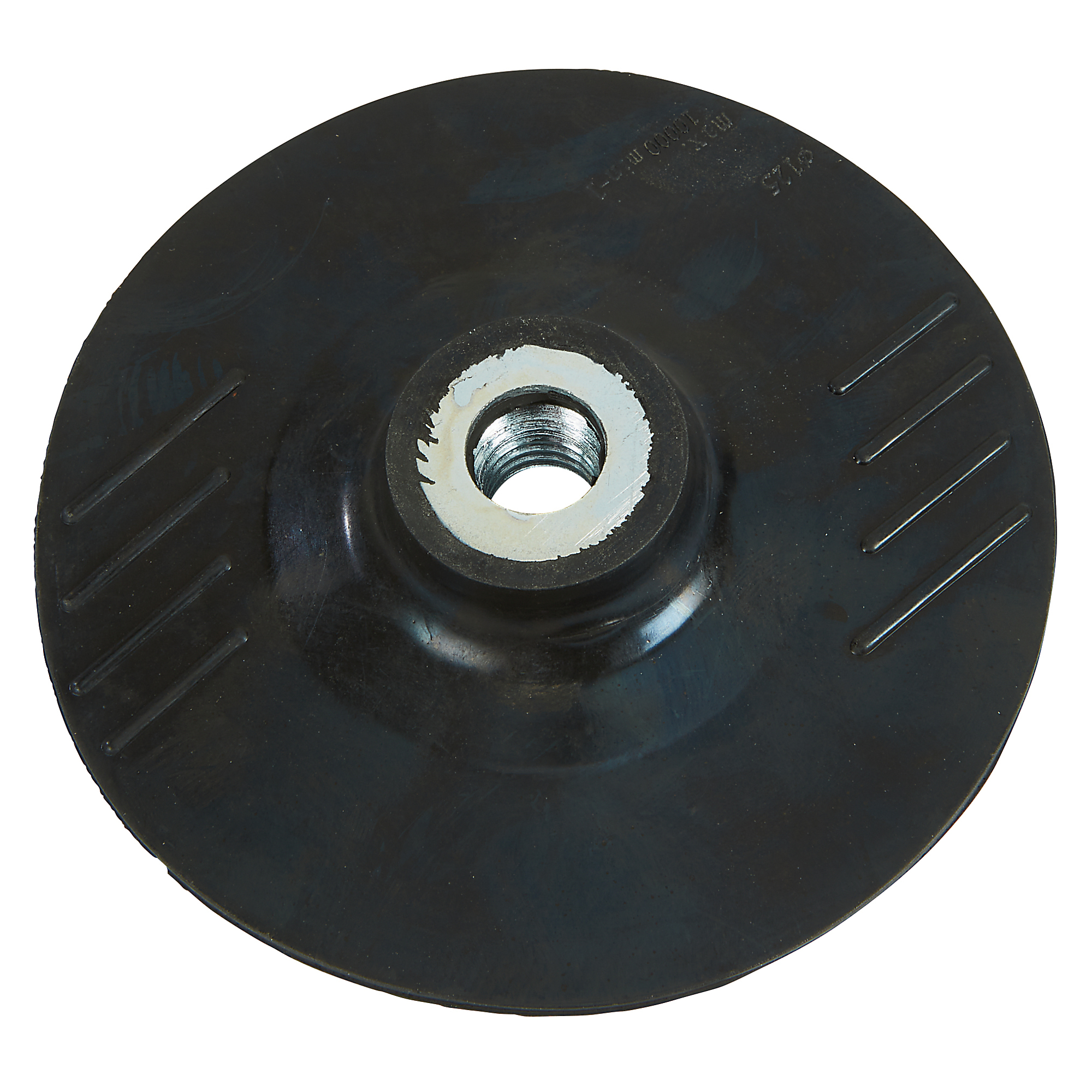 Klutch Rubber Backing Pad, 5in. x 5/8in.-11