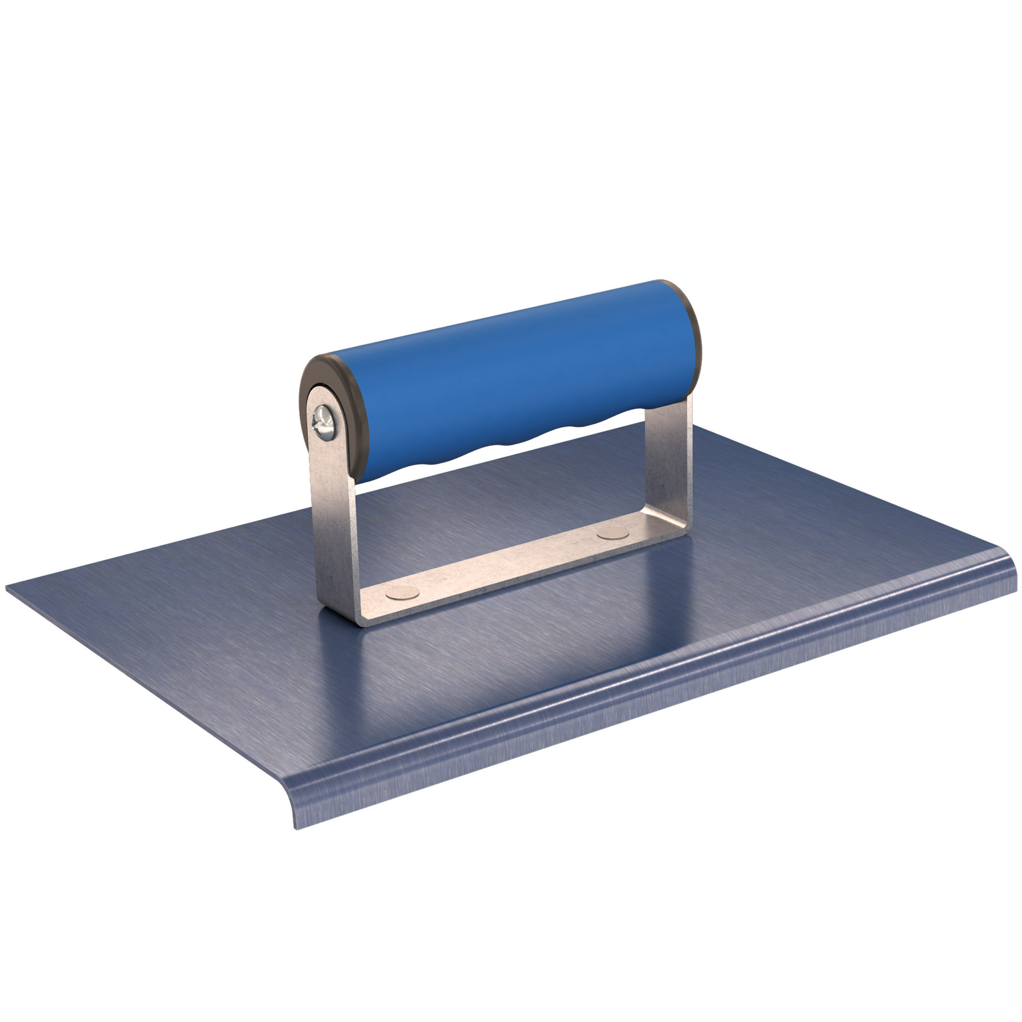 BonTradeTough, Edger - Blue Steel 9 x 6 - 1/4R 3/8 L CMFT Grip, Blade Material Bronze, Model# 22-732