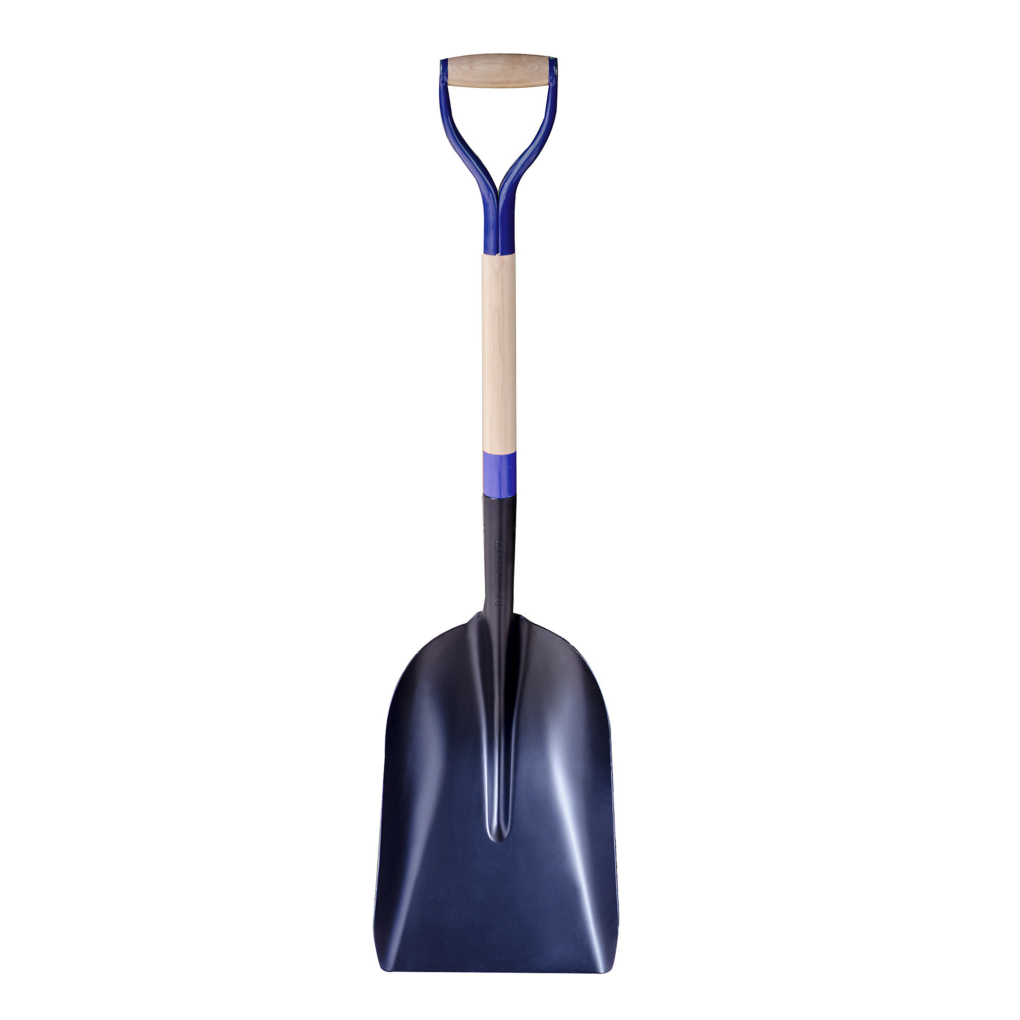 Bon Pro Plus, Scoop Shovel-Steel 11-1/2in. x 14 1/2in.-34in. D Wd HDL, Model# 28-158