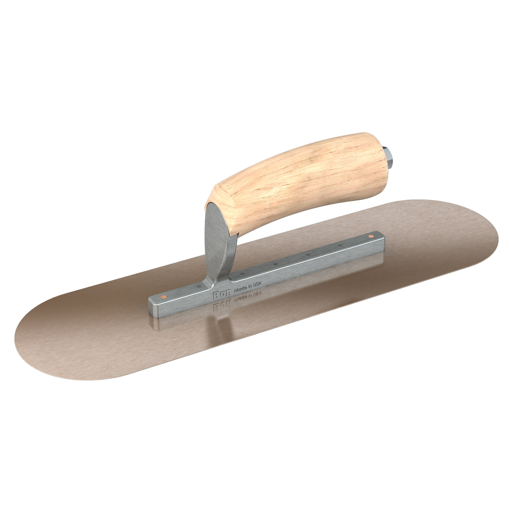 Bon Steel City, Pool Trowel - Golden Stainless - 14 x 4 - Wd, Width 4 in, Length 14 in, Blade Material Stainless Steel, Model# 66-105