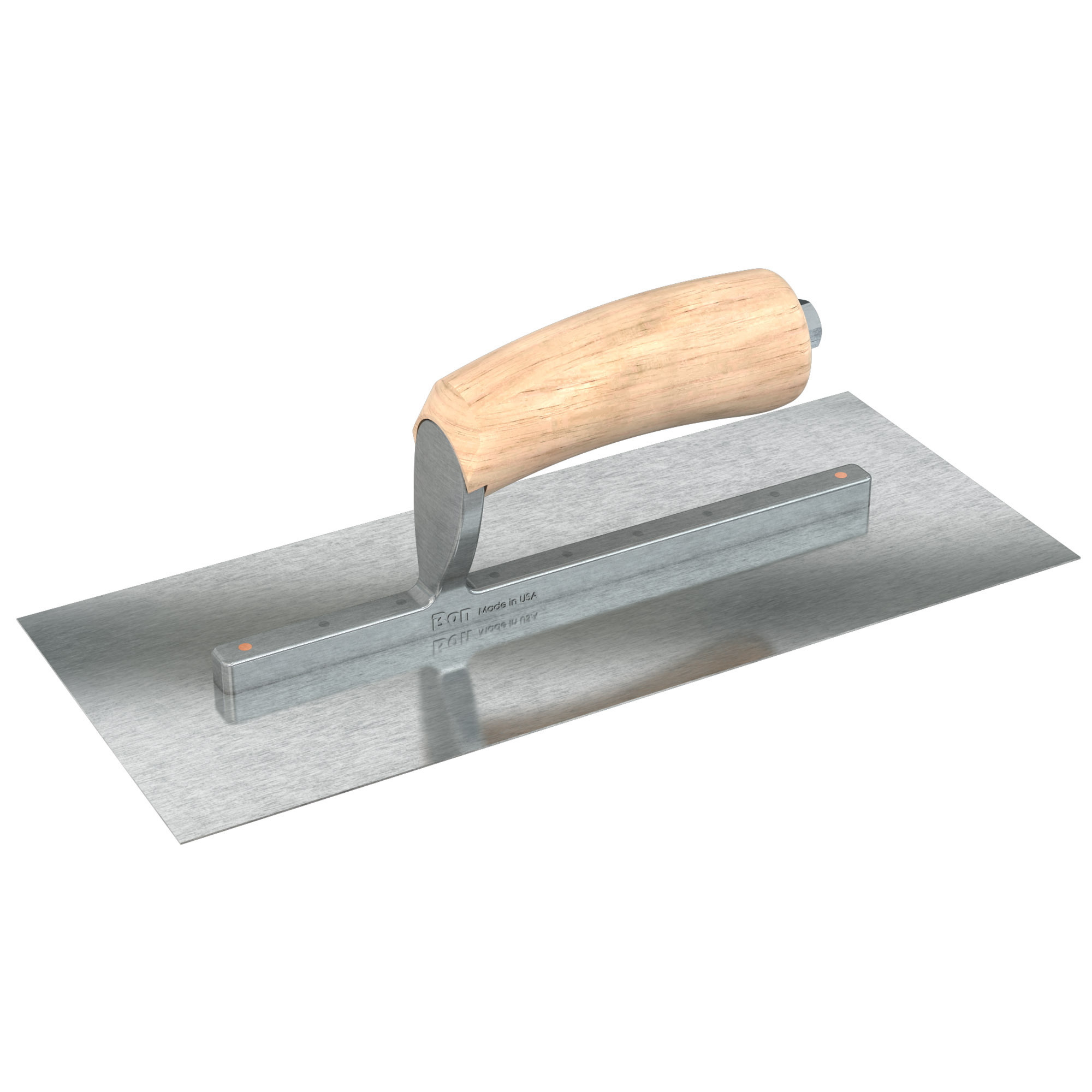 Bon Steel City, Finish Trowel - Sq. - Razor Stainless - 12 x 5 Width 5 in, Length 12 in, Blade Material Stainless Steel, Model# 66-307