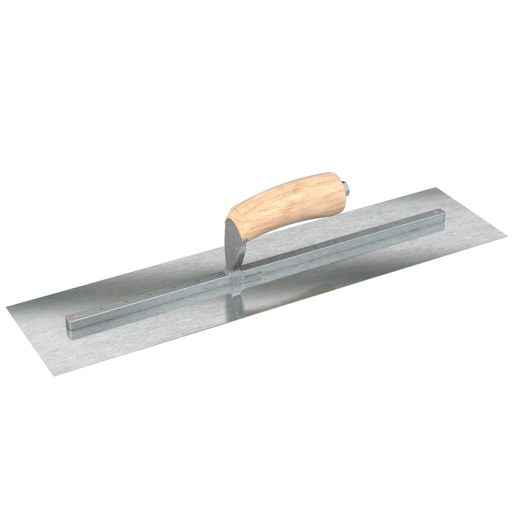 Bon Steel City, Finish Trowel - Sq. - Razor Stainless - 20 x 5 Width 5 in, Length 20 in, Blade Material Stainless Steel, Model# 66-316