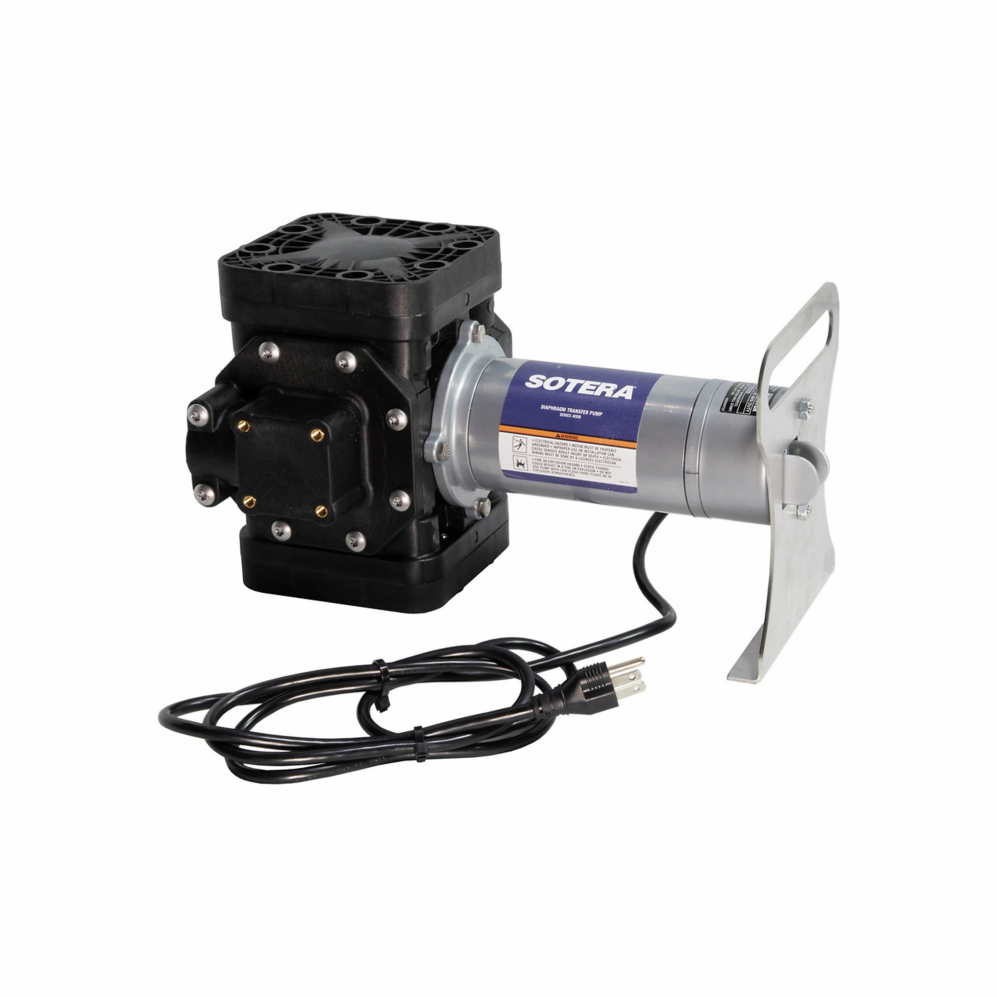 Sotera Systems Chemical Transfer Pump, 13 GPM, 115V AC, Manual Nozzle, Model# SS460BX731