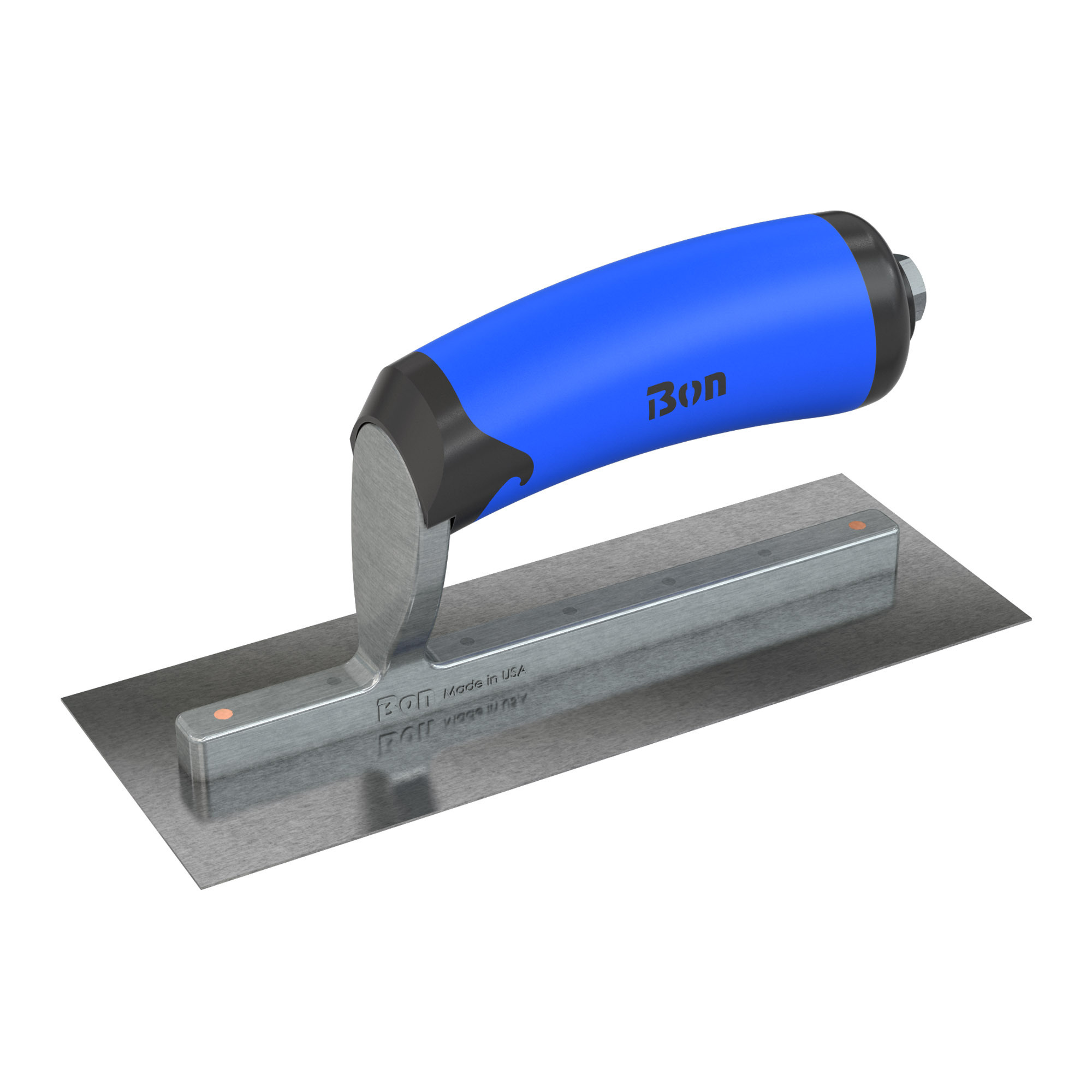 Bon Steel City, Midget Trowel - CarSteel - 8 x 3 - CMFT Grip, Blade Material Carbon Steel, Blade Length 8 in, Blade Width 3 in, Model# 67-250
