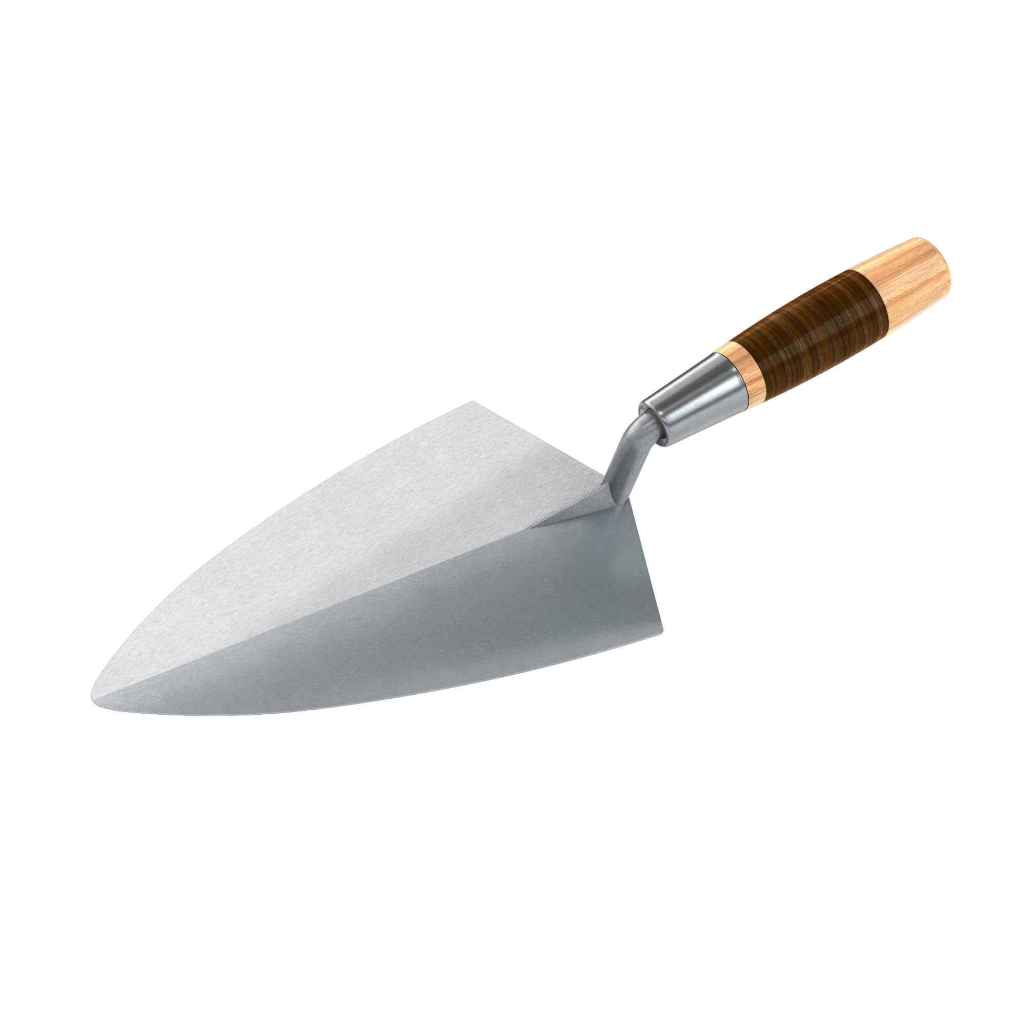 Bon Keystone, Brick Trowel Forged 10in. PHILLY Leather HDL, Model# 72-635