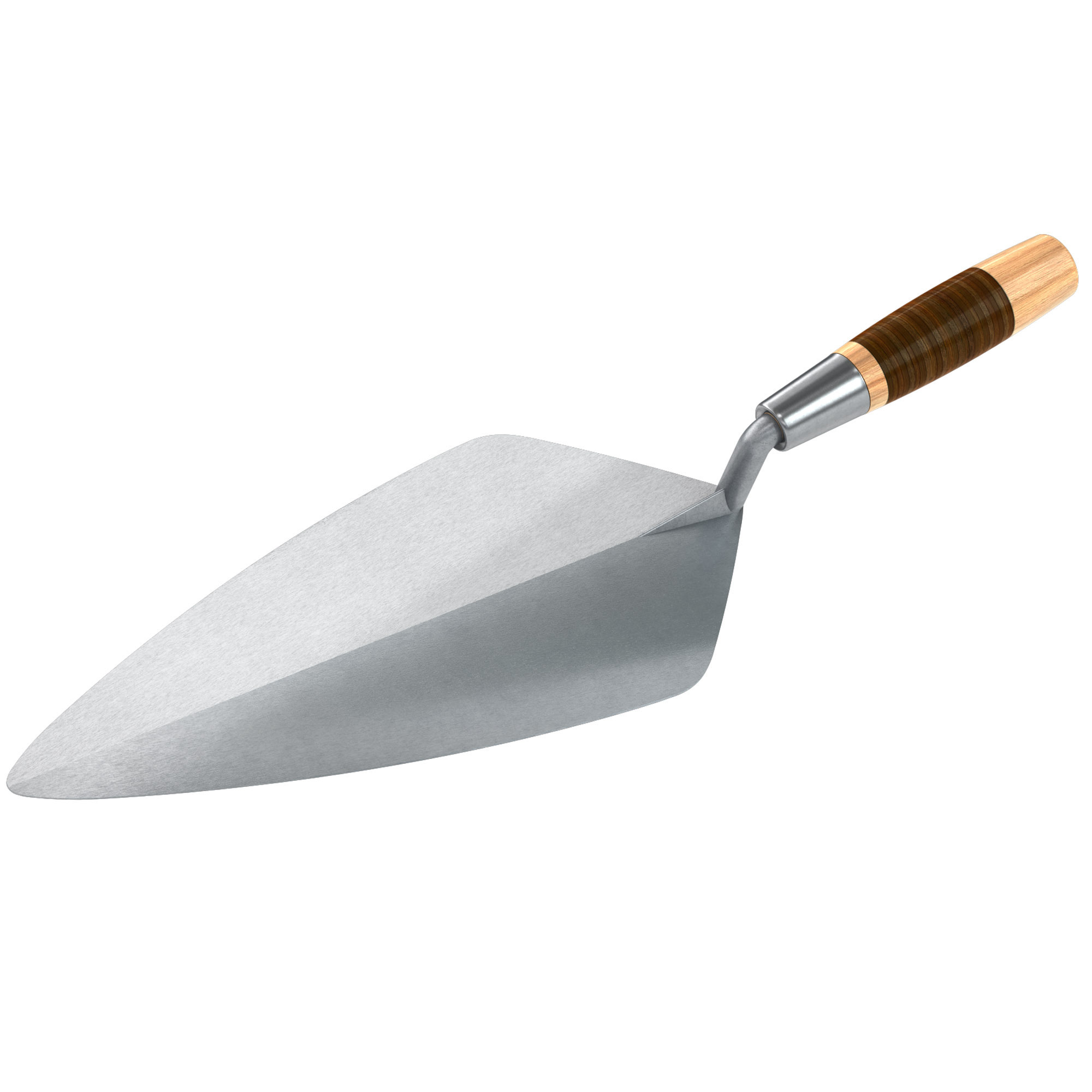 Bon Keystone, Brick Trowel Forged 13in. Narr LDN Leather HDL, Model# 72-585