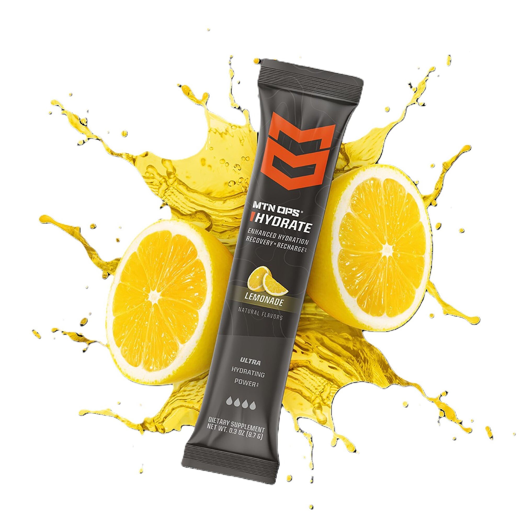 MTNOPS, Hydrate - Lemonade - Single Trail Pack, Model# 1134260301