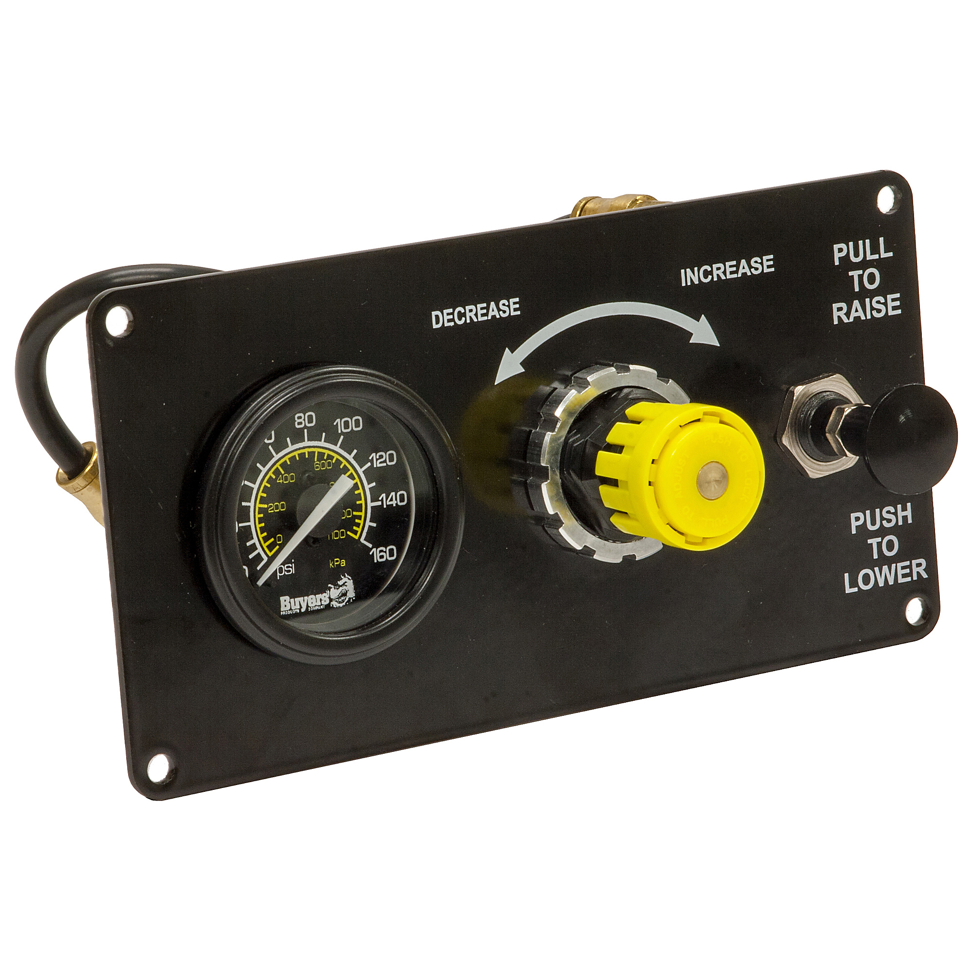 Buyers Products, Lift Axle Control Assembly W/ Push-Pull Air Valve, Working Port N/A in, Max. PSI 150 Model# 6451050