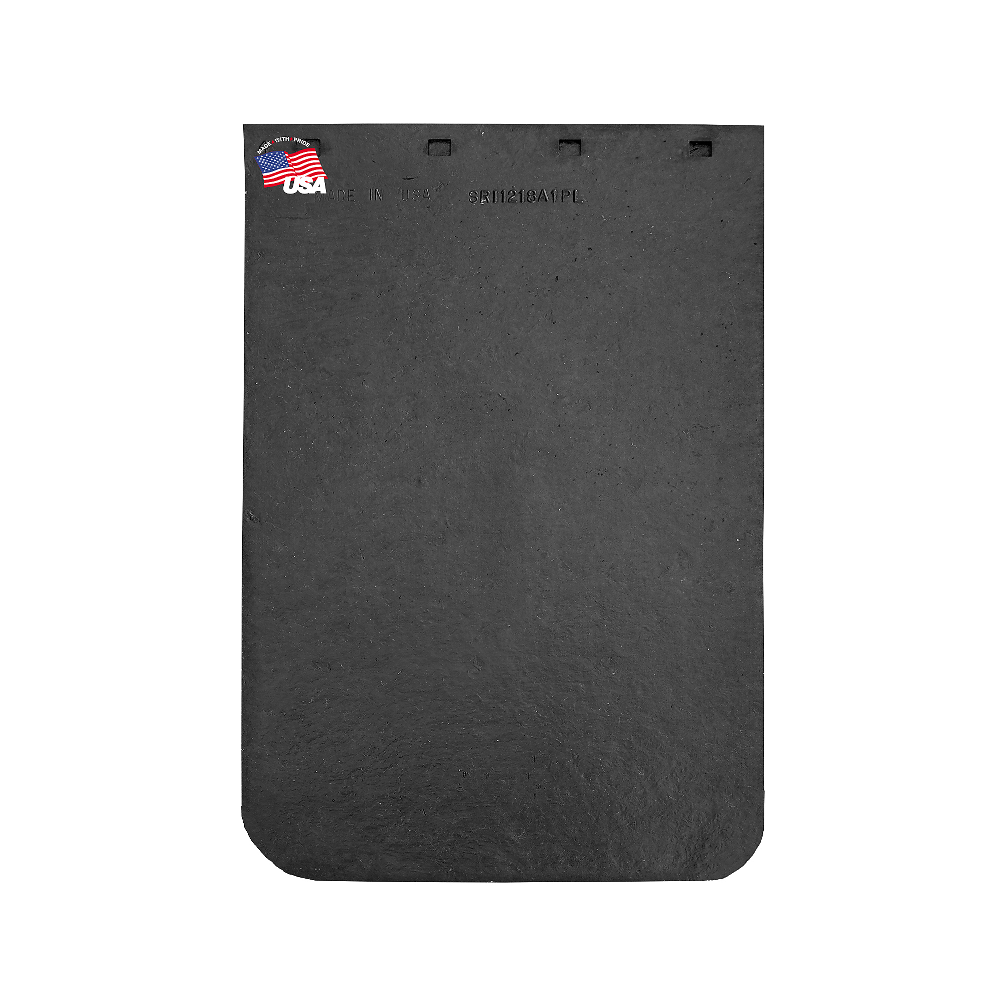 Buyers Products, Heavy Duty Black Rubber Mudflaps 12x18in., Material Rubber, Model# B1218LSP