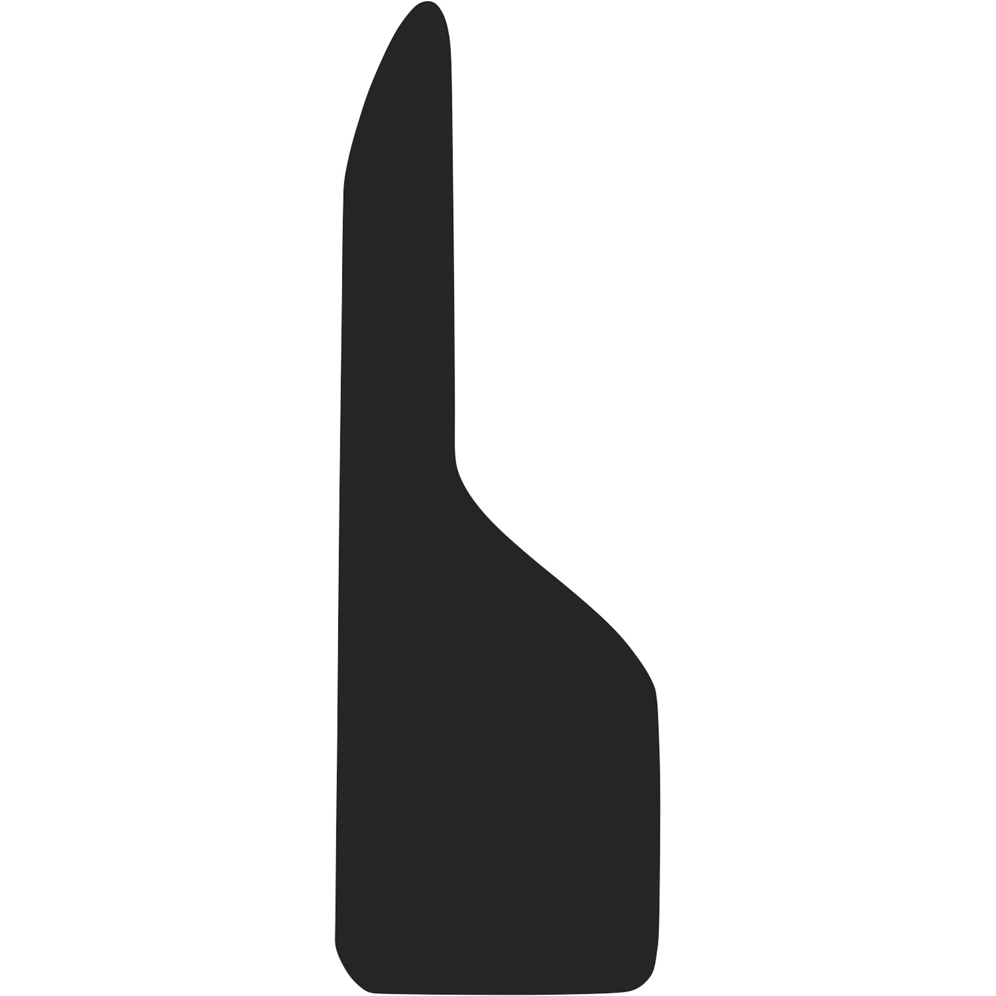Buyers Products, Thermo Flex Fender Guard Black Mudflaps 12x37in., Material Polymer, Model# B1237PPB